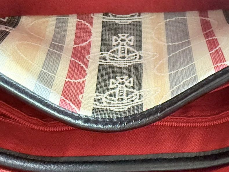 Vivienne Westwood Vivienne Westwood size os Embroidered bag with full stamps Size ONE SIZE - 8 Thumbnail