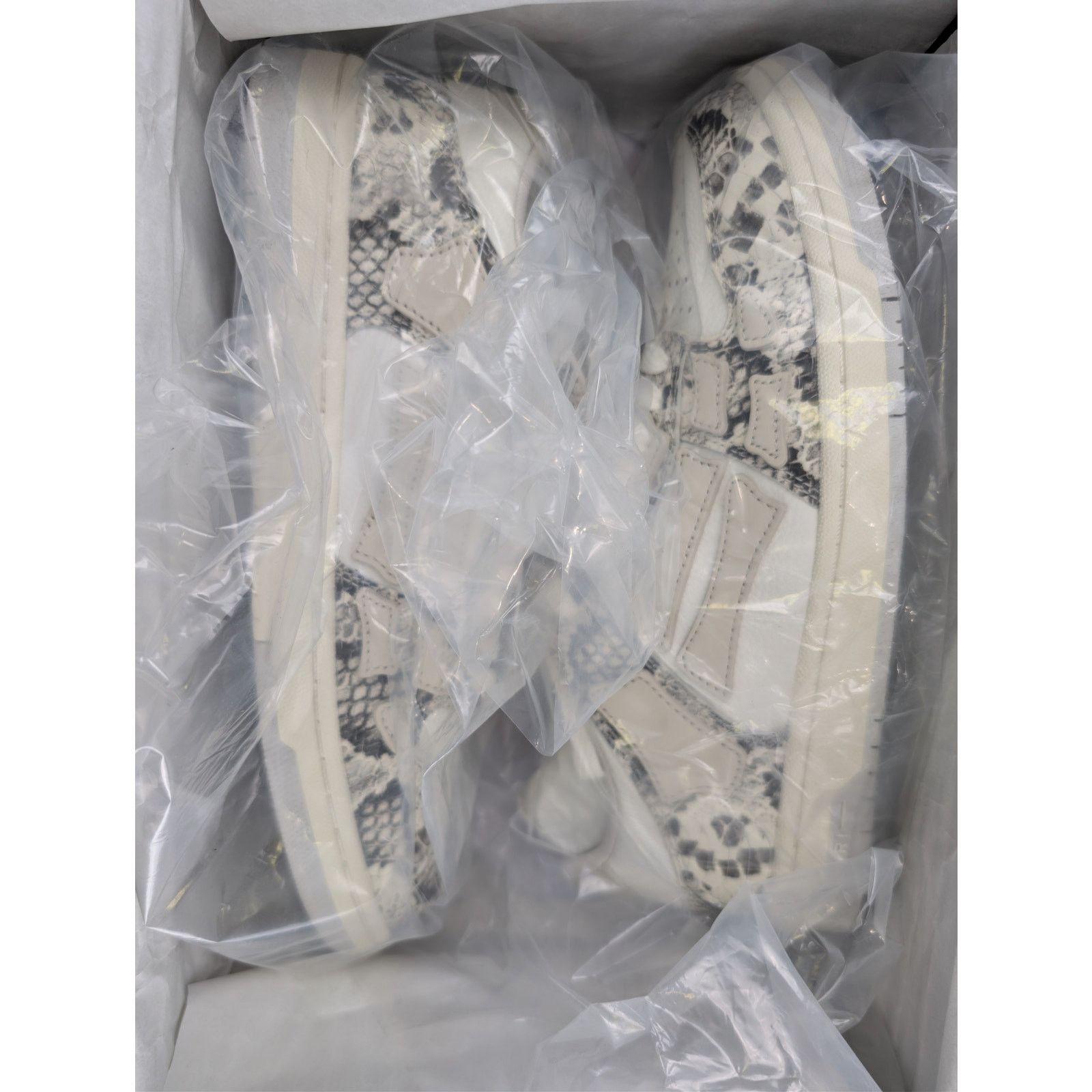 Amiri o1rshd1 Snake Skeleton Top Low Sneakers in Alabaster Size US 9 / EU 42 - 15 Thumbnail