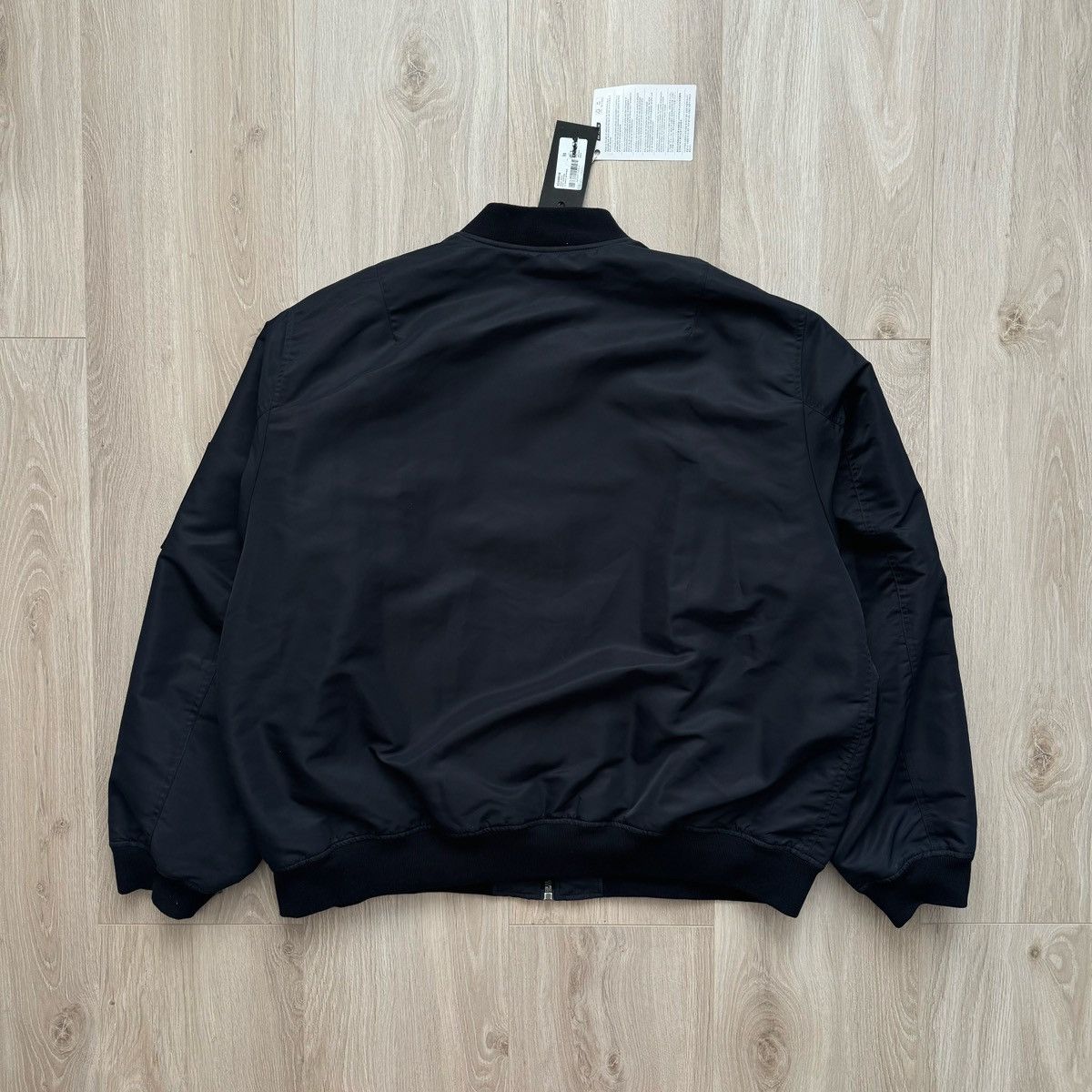 Raf Simons Raf Simons SS23 Leather Patch Logo Bomber Jacket Size US L / EU 52-54 / 3 - 5 Thumbnail