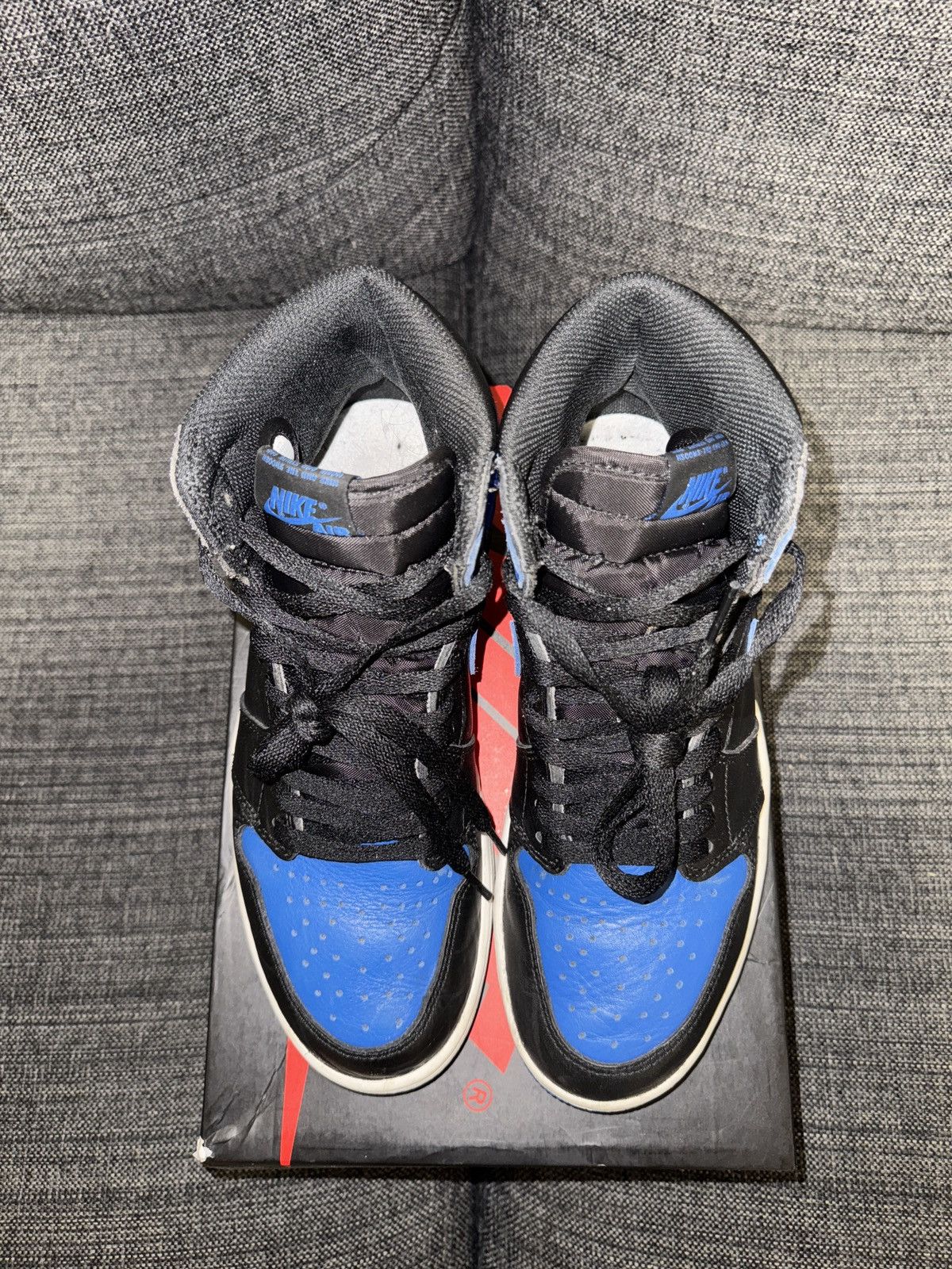 Jordan Brand Air Jordan 1 High Royal Blue Size US 8 / EU 41 - 12 Thumbnail