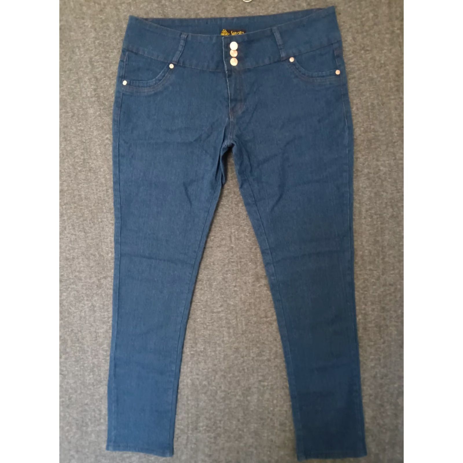 Vintage Unbranded Jeans Jeans Blue 5-Pocket Skinny Medium Wash 19/20 Women's Plus Size 32 in Waist Size 40" / US 18 - 2 Thumbnail