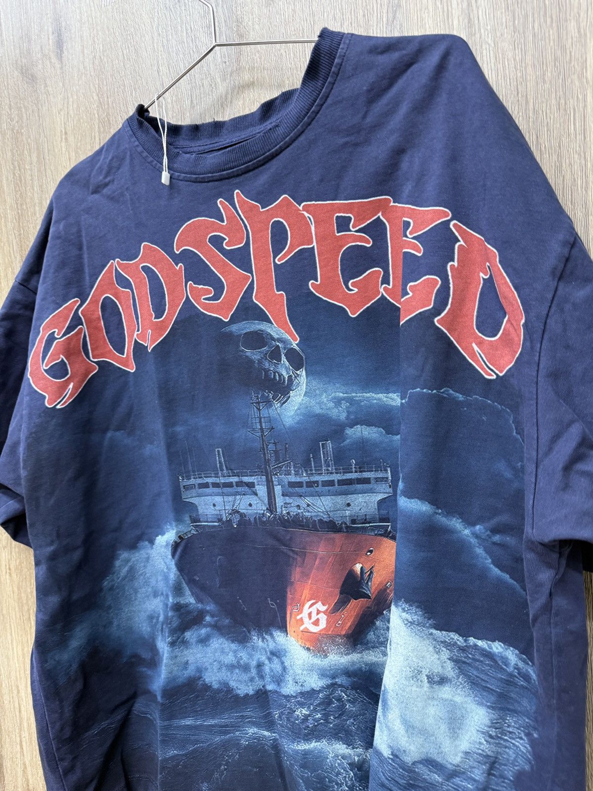 Godspeed Godspeed Blue Ship Short Sleeve Size US M / EU 48-50 / 2 - 4 Thumbnail