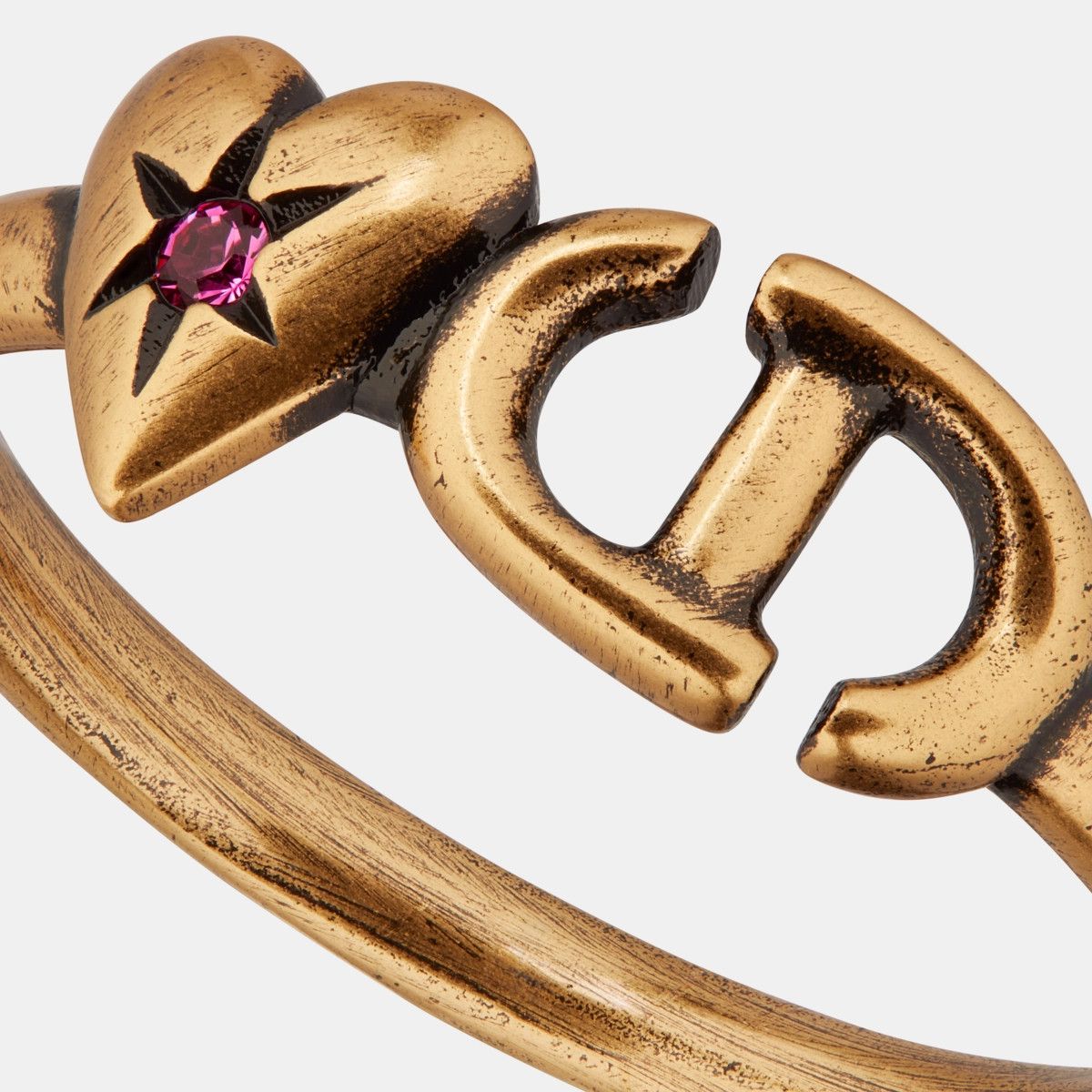 Dior o1bcso1str0126 Size:OS/Lucky Charms Ring in Golden Size ONE SIZE - 4 Thumbnail