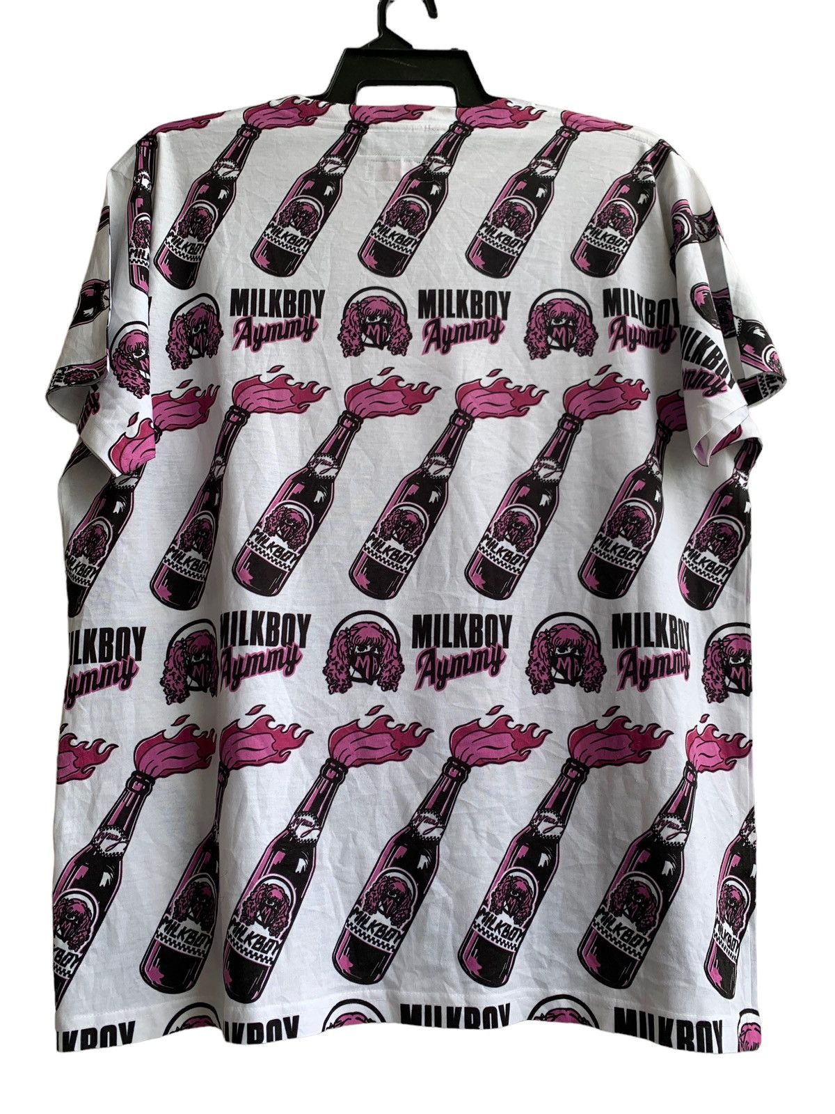 Beauty Beast × Japanese Brand Japanese Brand Over Print Milk Boy X Aymmy Tshirts Size US L / EU 52-54 / 3 - 2 Thumbnail