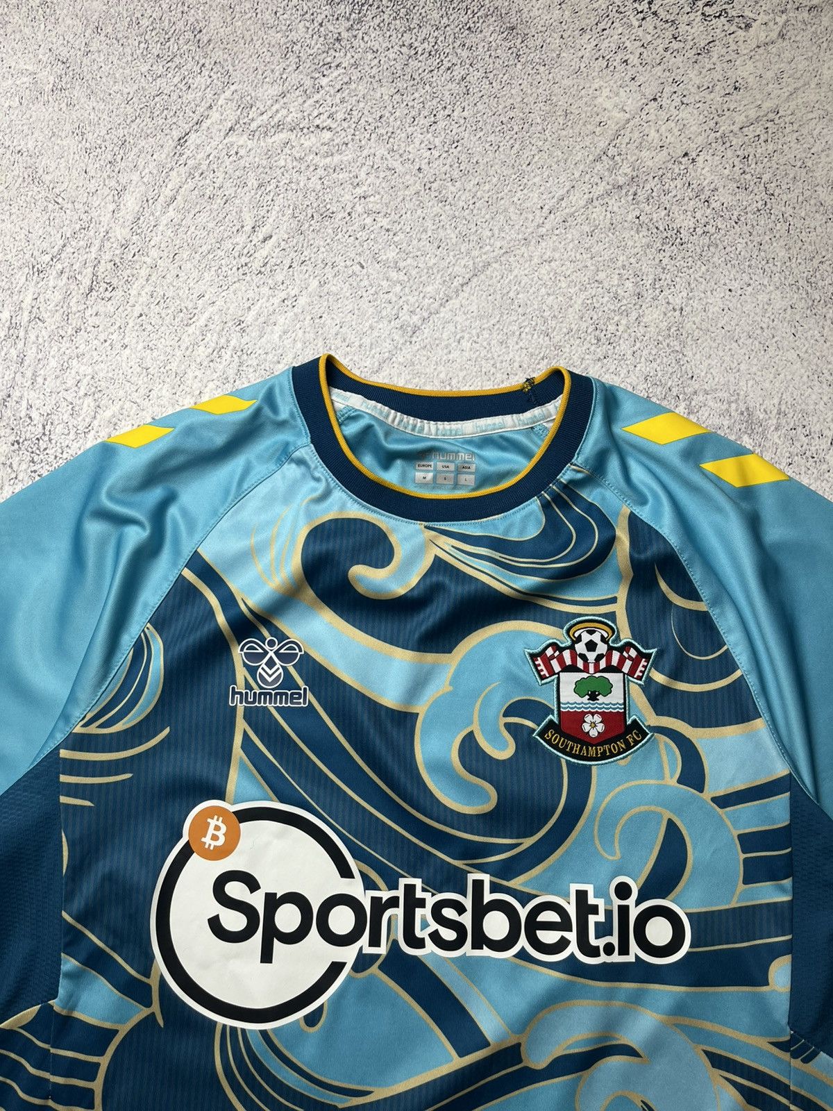 Vintage Southampton Football Shirt Large Blue Mens 2022 2023 Away Size US M / EU 48-50 / 2 - 5 Thumbnail