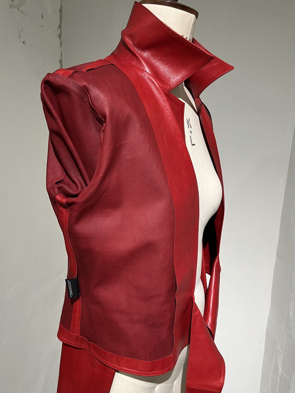 Gucci 2001 Tom Ford Wrap Leather Shirt Size S / US 4 / IT 40 - 20 Thumbnail