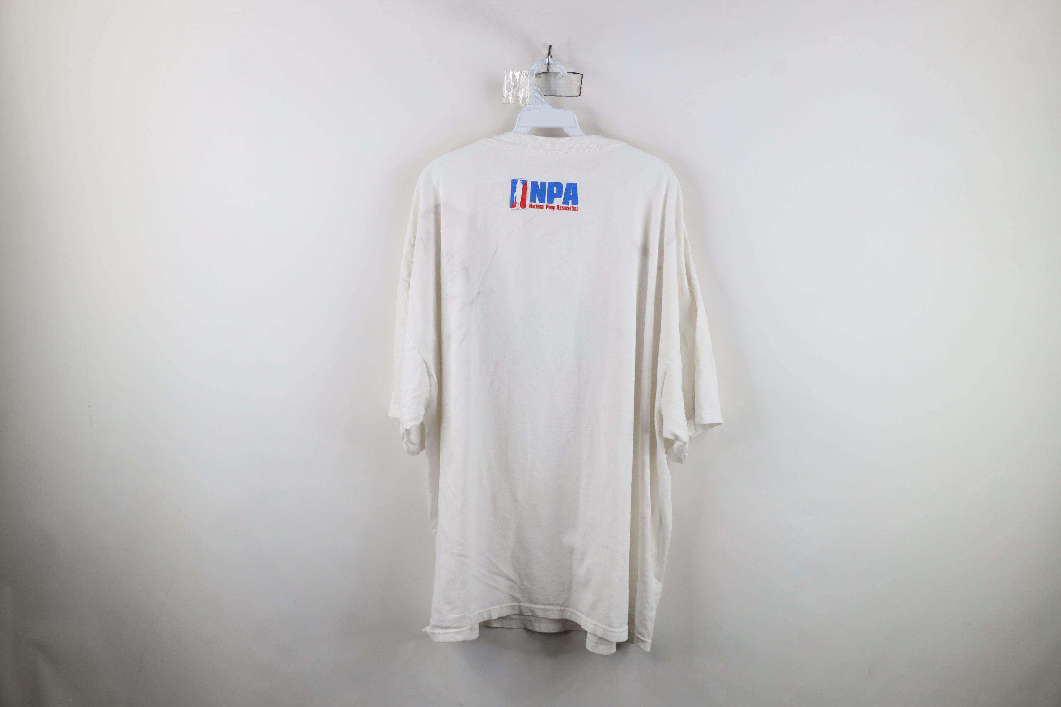 Vintage Vintage NPA National Pimp Association Short Sleeve T-Shirt Size US XXL / EU 58 / 5 - 11 Thumbnail