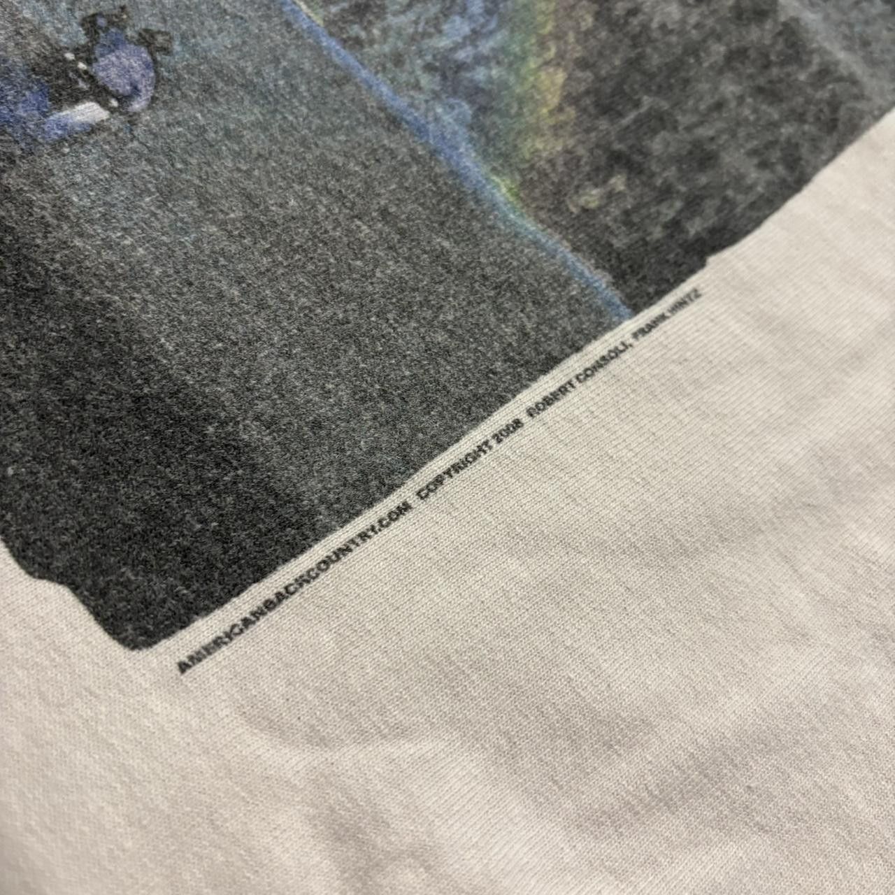 Japanese Brand × Vintage Crazy Vintage Y2K/2000s White Lake Lure Adventure Oudoors Graphic Tee! Size US XL / EU 56 / 4 - 5 Thumbnail