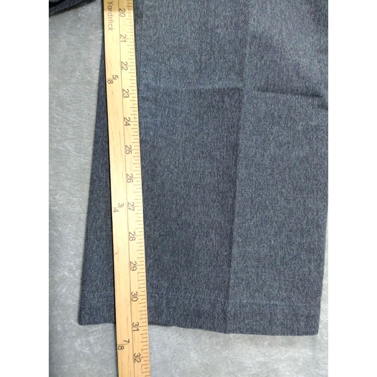 Banana Republic Banana Republic Pants Mens 35x32 Gray Chino Kentfield Flat Front Straight Leg Casual Business Slim 90s? Size US 35 - 5 Thumbnail