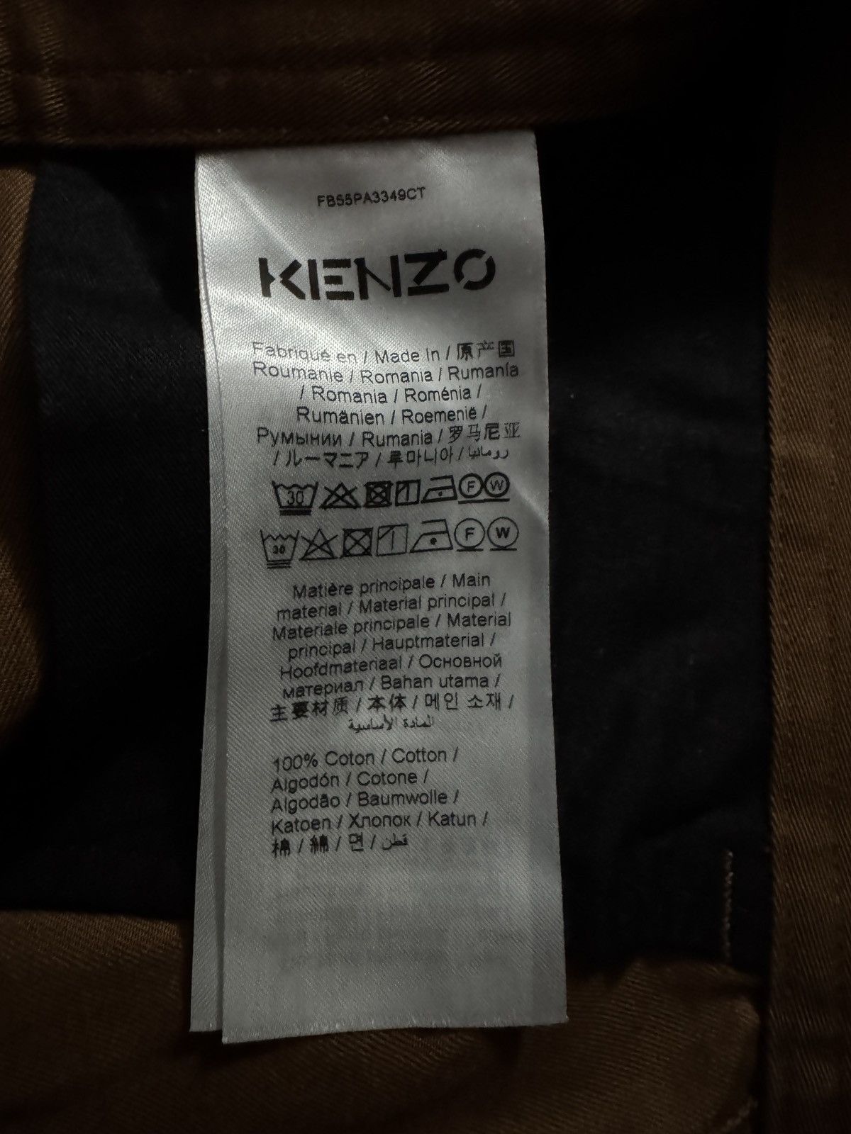 Kenzo Kenzo Double Cargo Pocket Pants Size US 32 / EU 48 - 4 Thumbnail