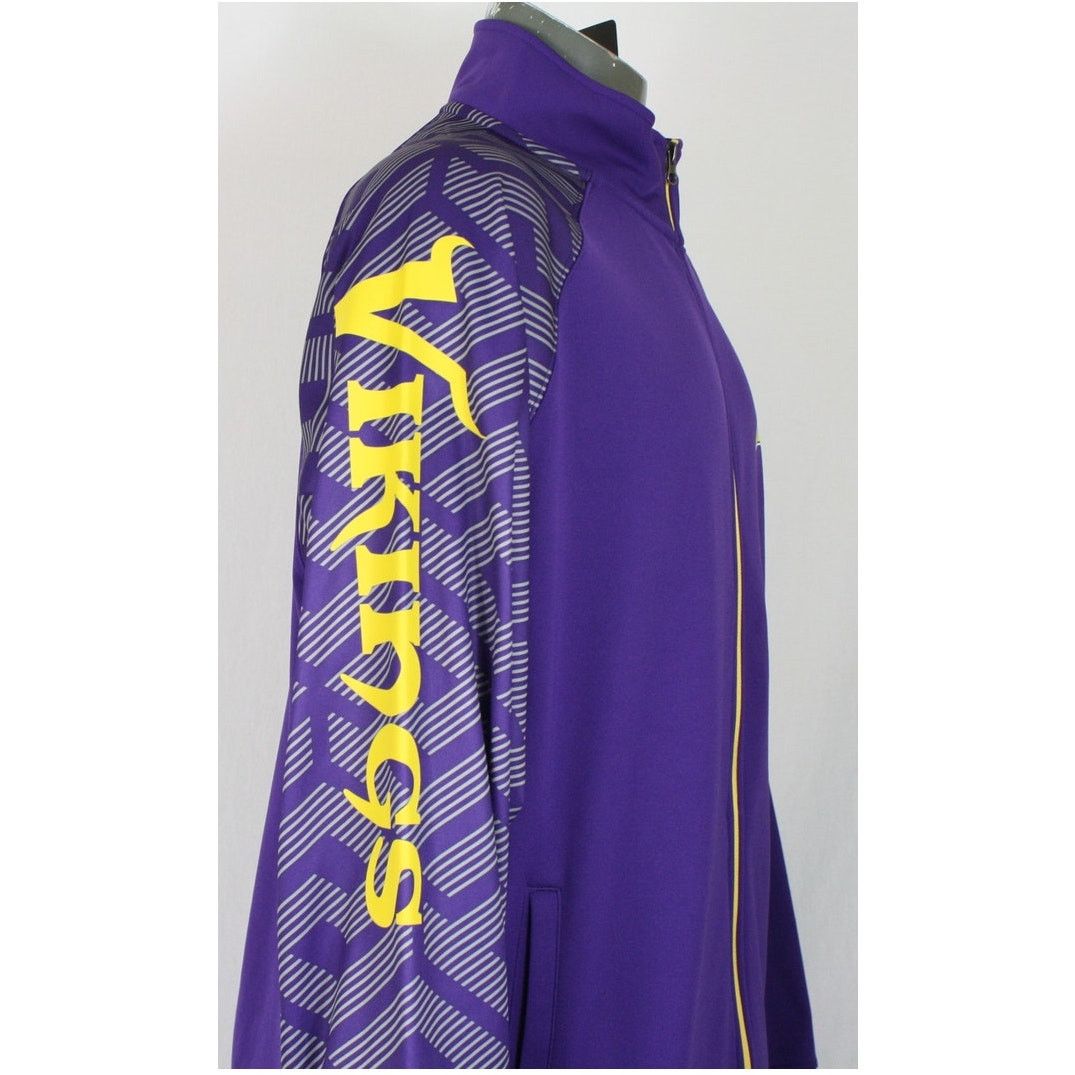 Majestic × NFL NWT Minnesota Vikings Majestic Therma Base Athletic Jacket Size US XL / EU 56 / 4 - 3 Thumbnail