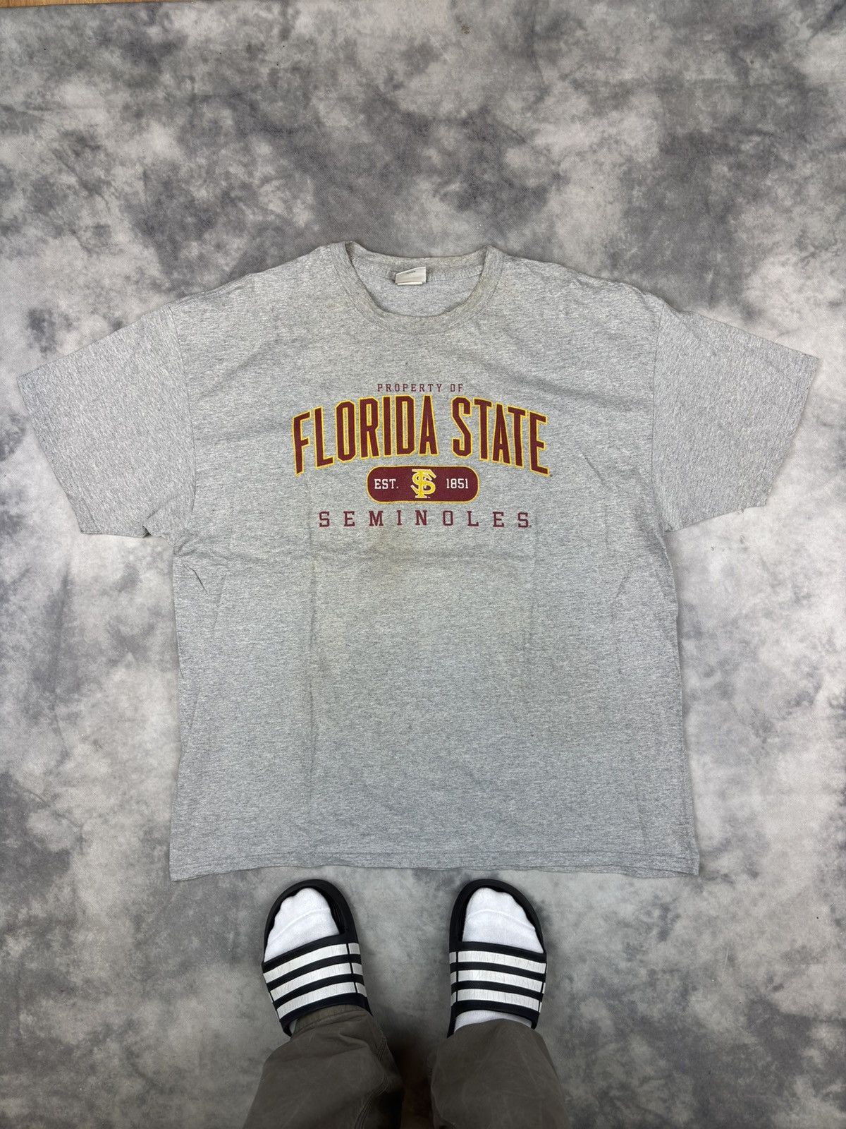 Vintage Vintage 90s Florida state seminoles big print t-shirt Size US XXL / EU 58 / 5 - 1 Thumbnail