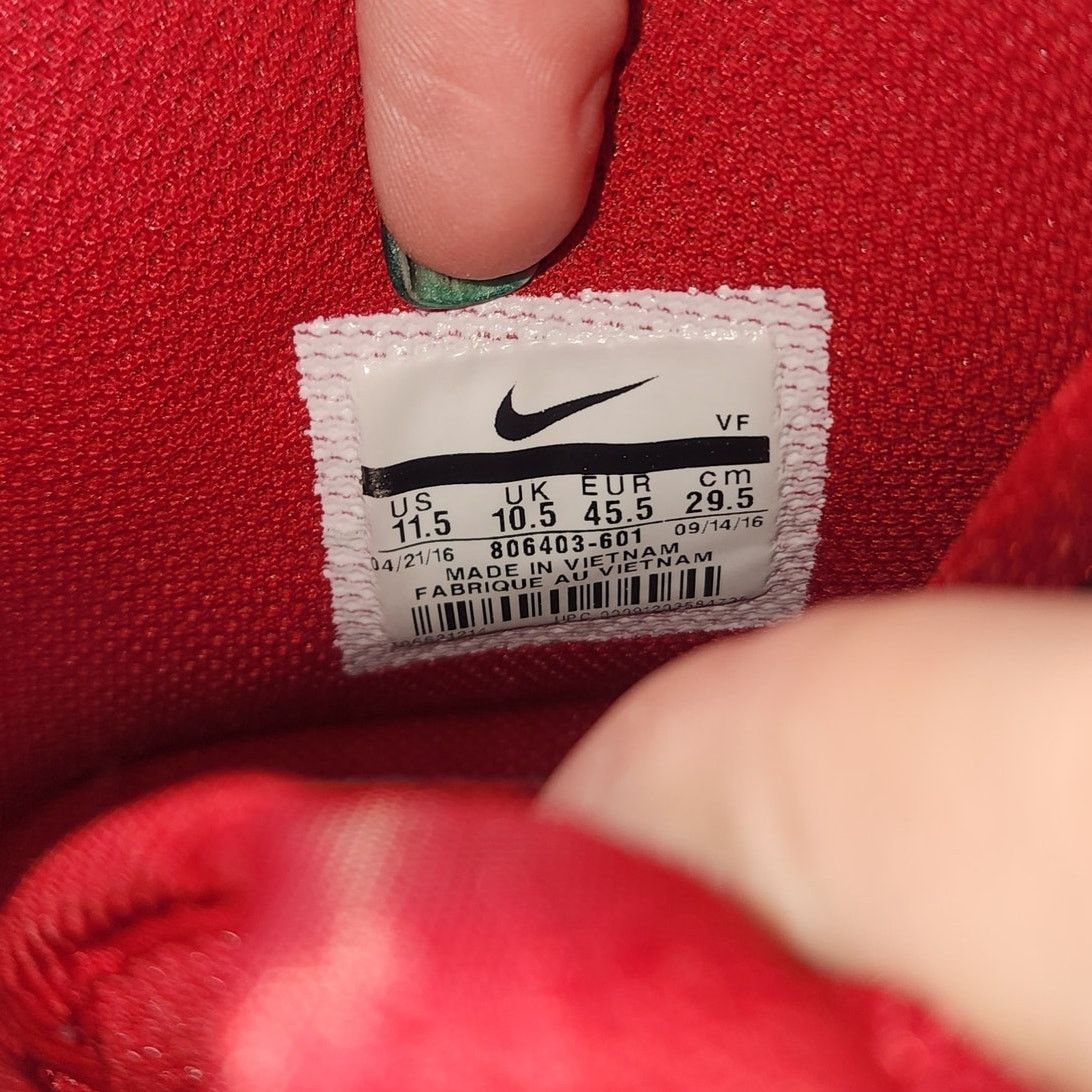 Nike Nike Air Force 1 High Red Suede Gum Sole Sneakers Men’s 11.5 Size US 11.5 / EU 44-45 - 12 Thumbnail