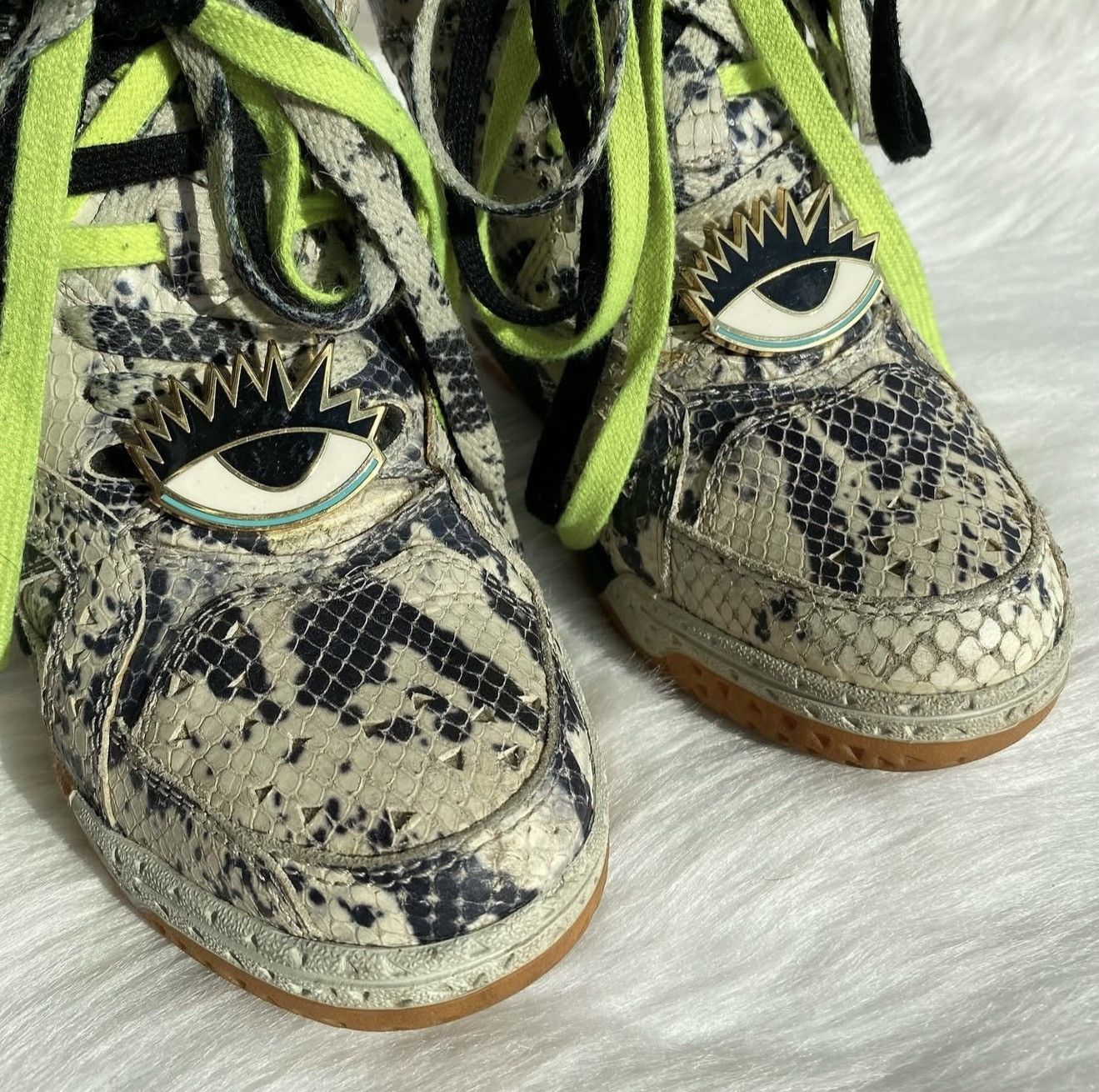 Reebok Reebok x Melody Ehsani Snake Print Wedge Sneakers Size US 7 / IT 37 - 3 Thumbnail