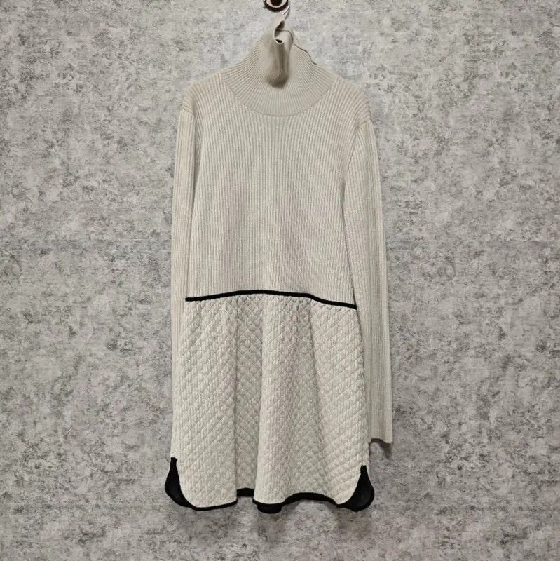 Valentino Valentino Beige Cotton Midi Dress for Women 0089 Size L / US 10 / IT 46 - 1 Thumbnail
