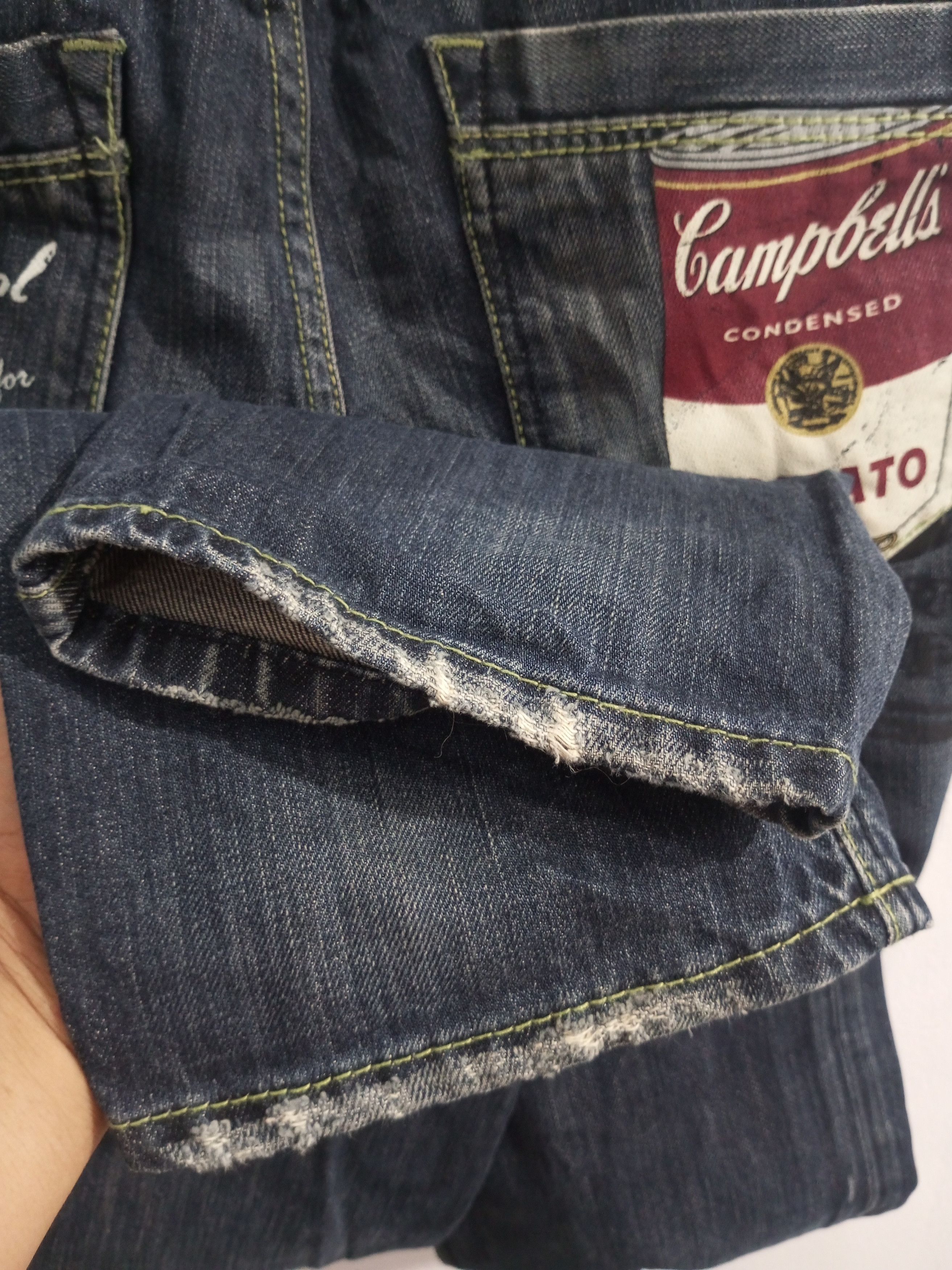 Andy Warhol Andy Warhol x DOHC distressed denim jeans Size US 29 - 8 Thumbnail