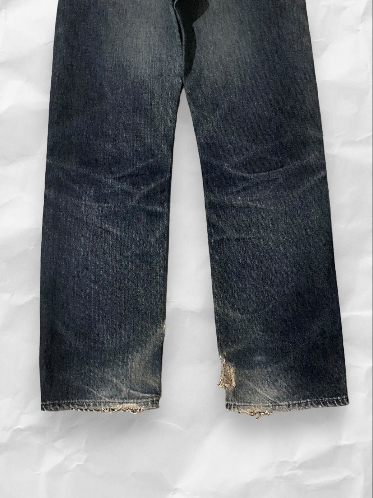 Edwin × Vintage Vintage Edwin E Function Japan Wash Straight Cut Jeans Denim Size US 32 / EU 48 - 7 Thumbnail