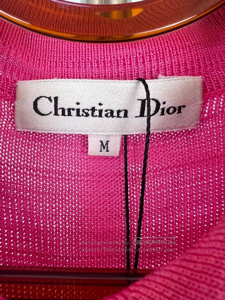 Dior Dior Knitted sleeveless pocket dress Size M / US 6-8 / IT 42-44 - 4 Thumbnail