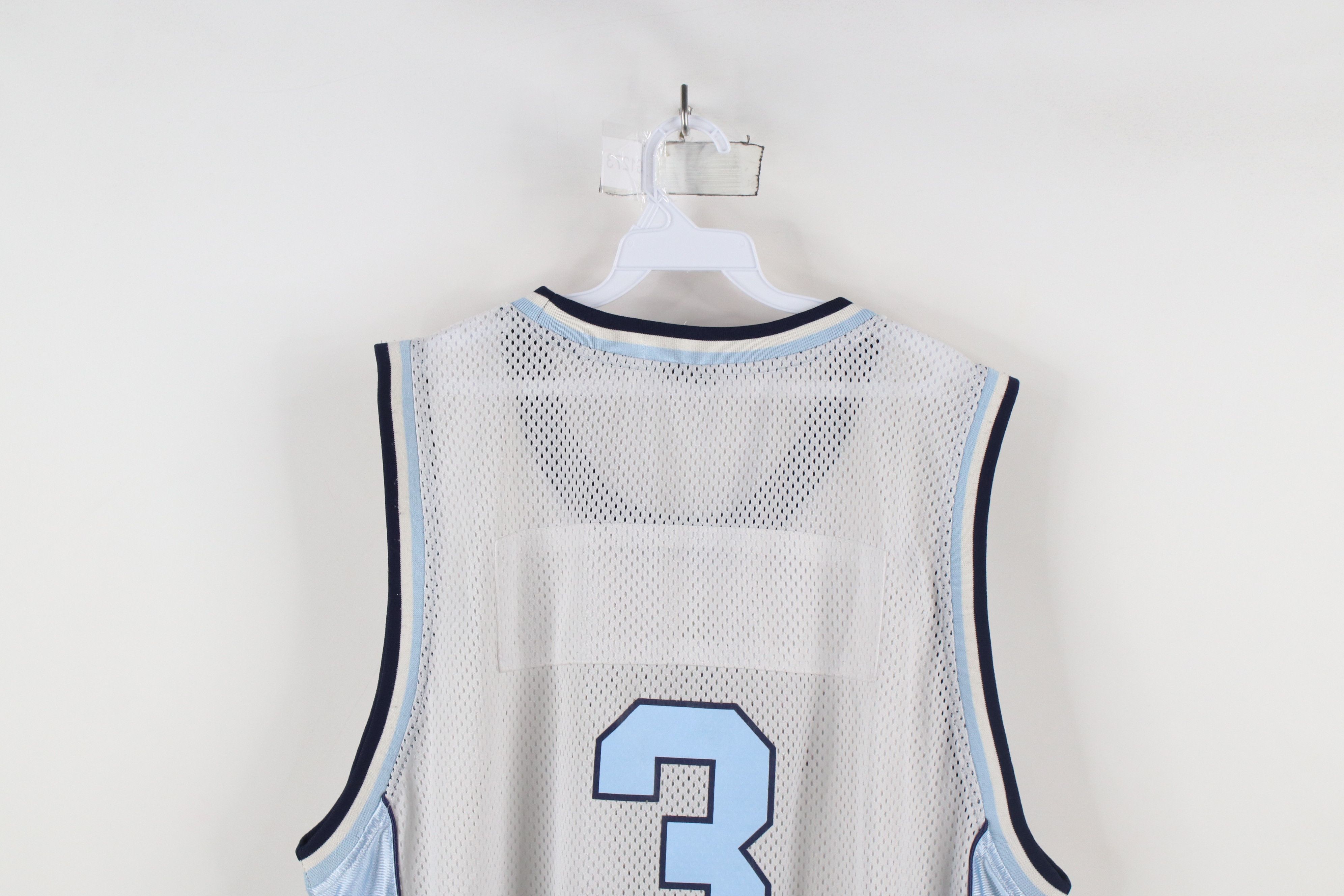 Vintage Vintage 90s Y2K University of North Carolina Basketball #3 Size US XXL / EU 58 / 5 - 11 Thumbnail