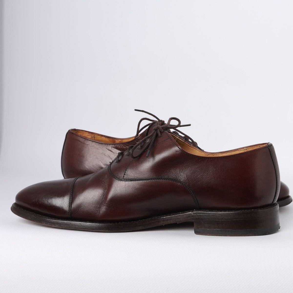 Other John Crocket Goodyear Welted Brown Leather Shoes Oxford Size US 10 / EU 43 - 8 Thumbnail
