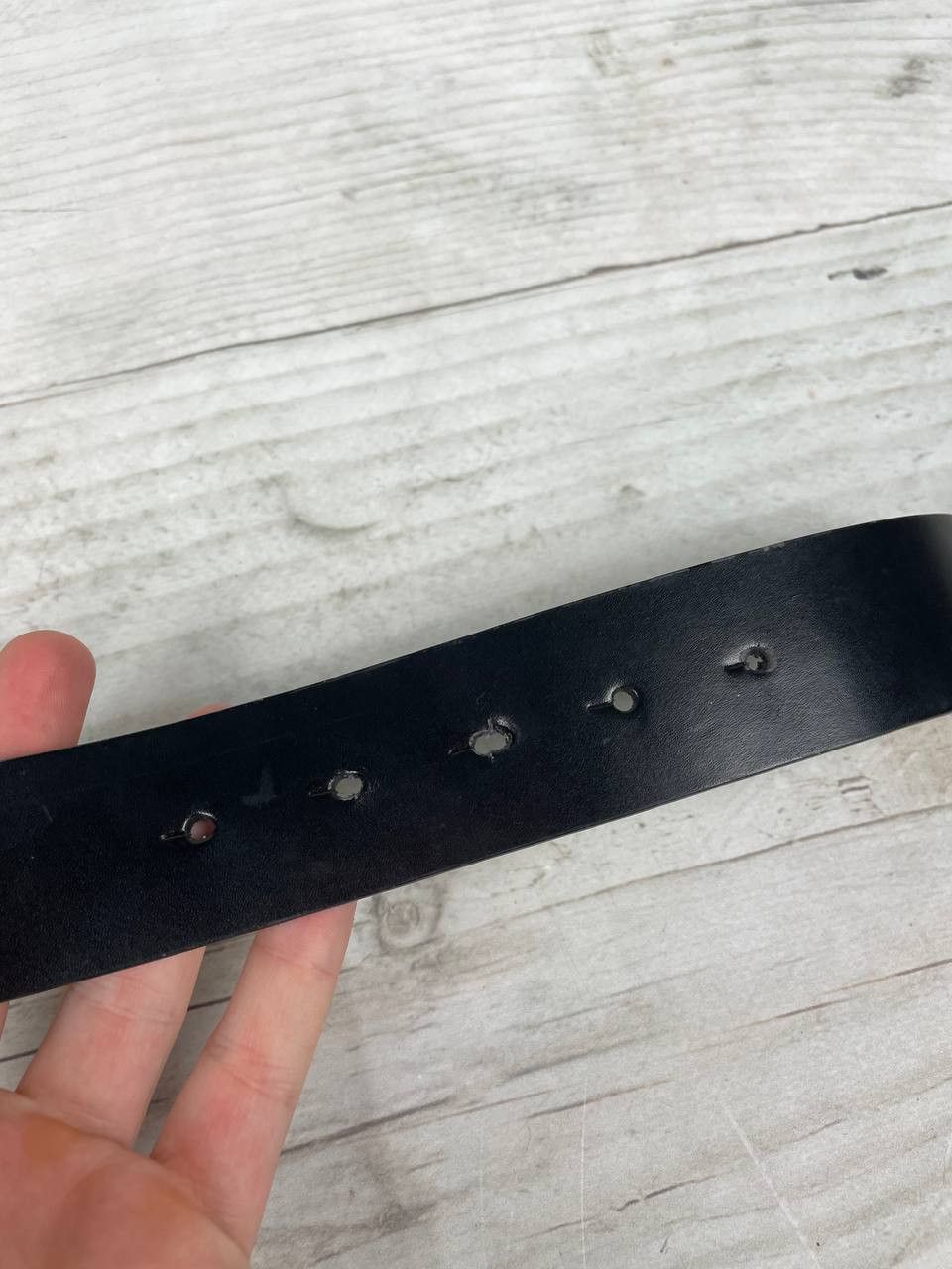 Oakley Vintage Oakley Leather Belt 00s Gorpcore Size 32 - 11 Thumbnail
