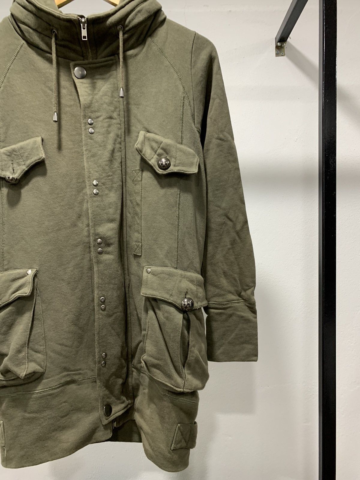 Vintage Vintage CC CROSS Punk Military Style Hooded Parka Size US S / EU 44-46 / 1 - 2 Thumbnail