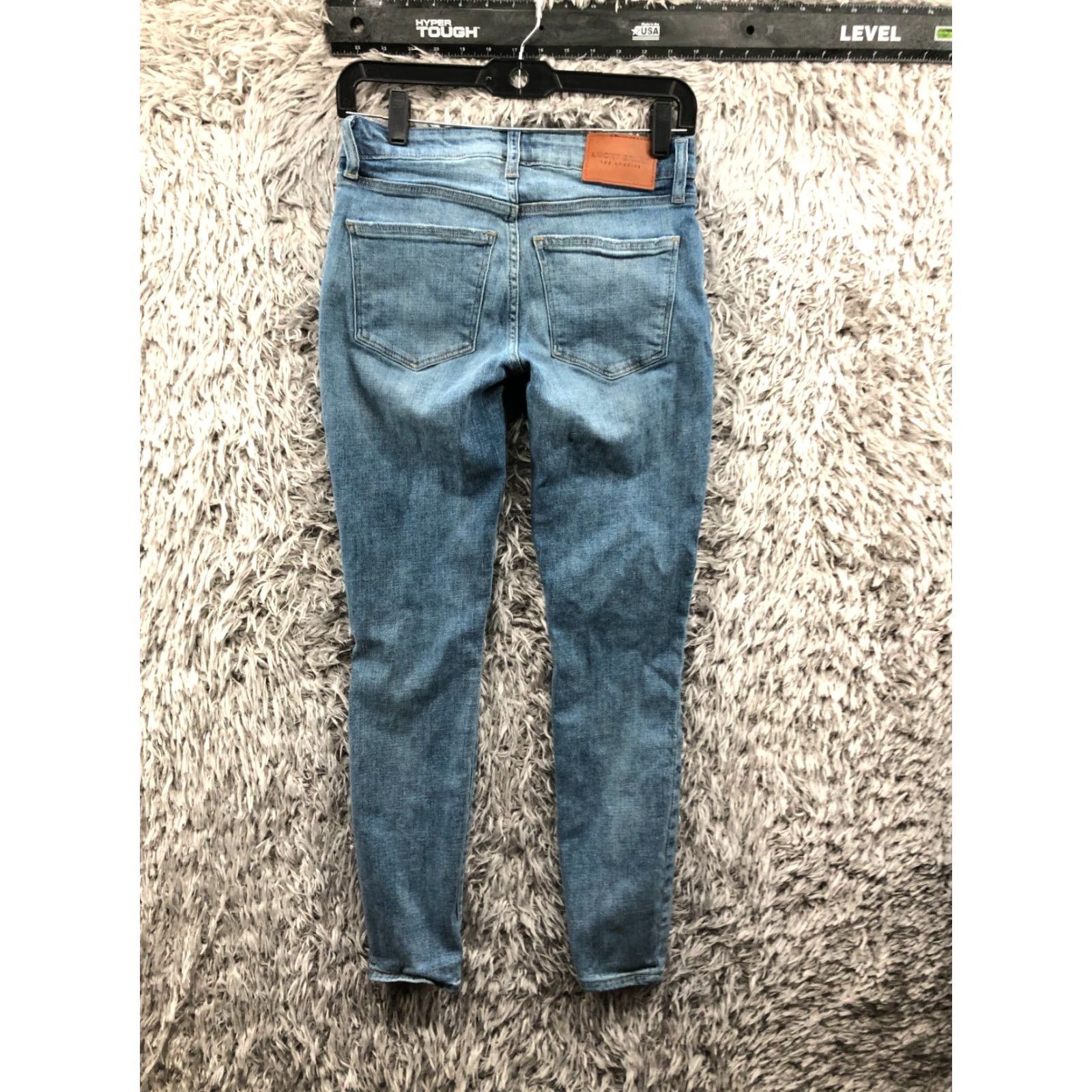 Lucky Brand Lucky Brand Jeans Skinny Adult Regular Low Rise Lolita 2 Womens Blue Denim 5-Pocket Comfort Size 26" / US 2 / IT 38 - 5 Thumbnail