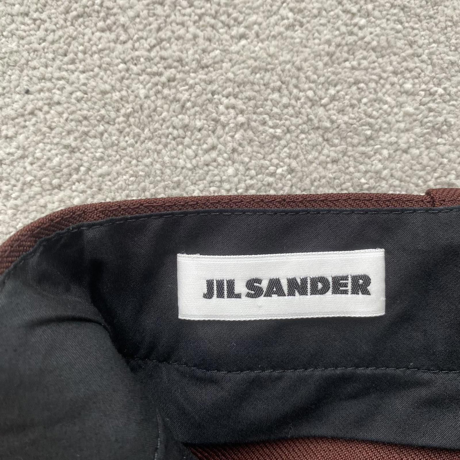 Jil Sander Jil Sander High Waisted Wool Trousers Size US 30 / EU 46 - 4 Thumbnail