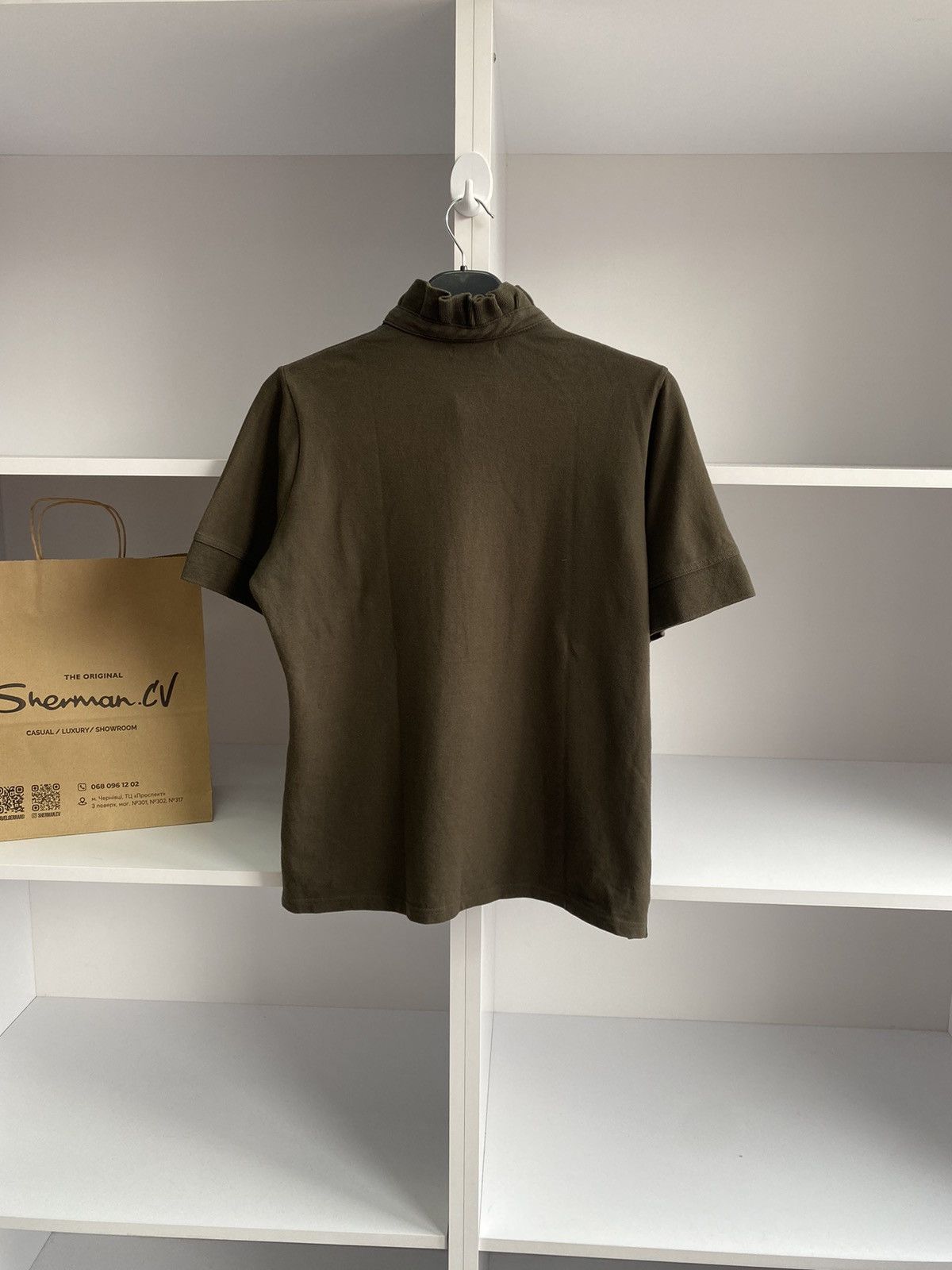 Burberry × Vintage Vintage Burberry women's polo T-shirt Size L / US 10 / IT 46 - 9 Thumbnail
