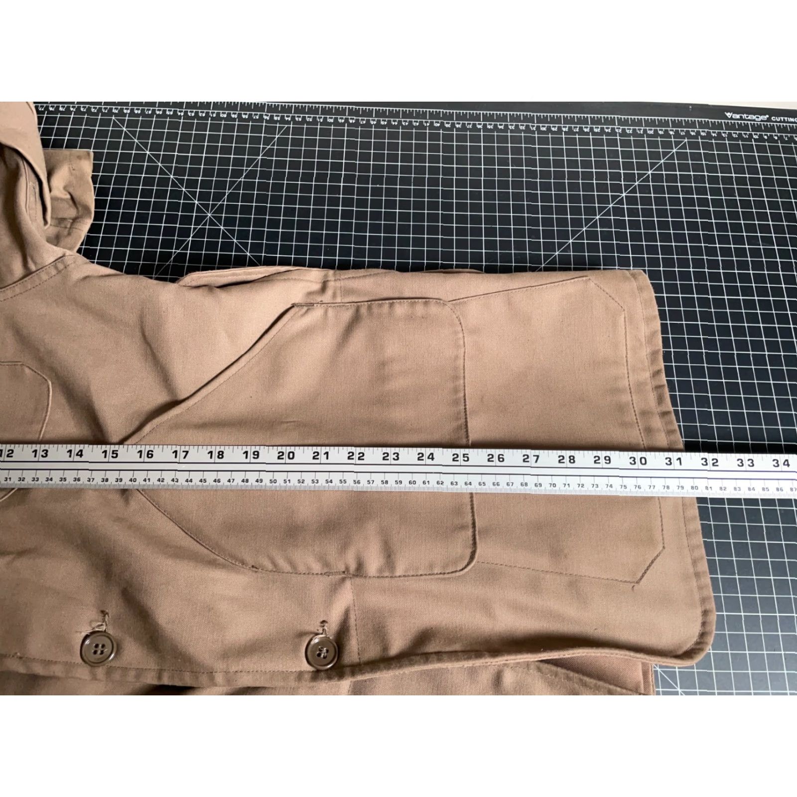 Vintage VINTAGE 10X MFG CO Shooting Jacket Men 42 Large Brown Talon Zip Game Pocket Hunting Jacket Size US XS / EU 42 / 0 - 6 Thumbnail