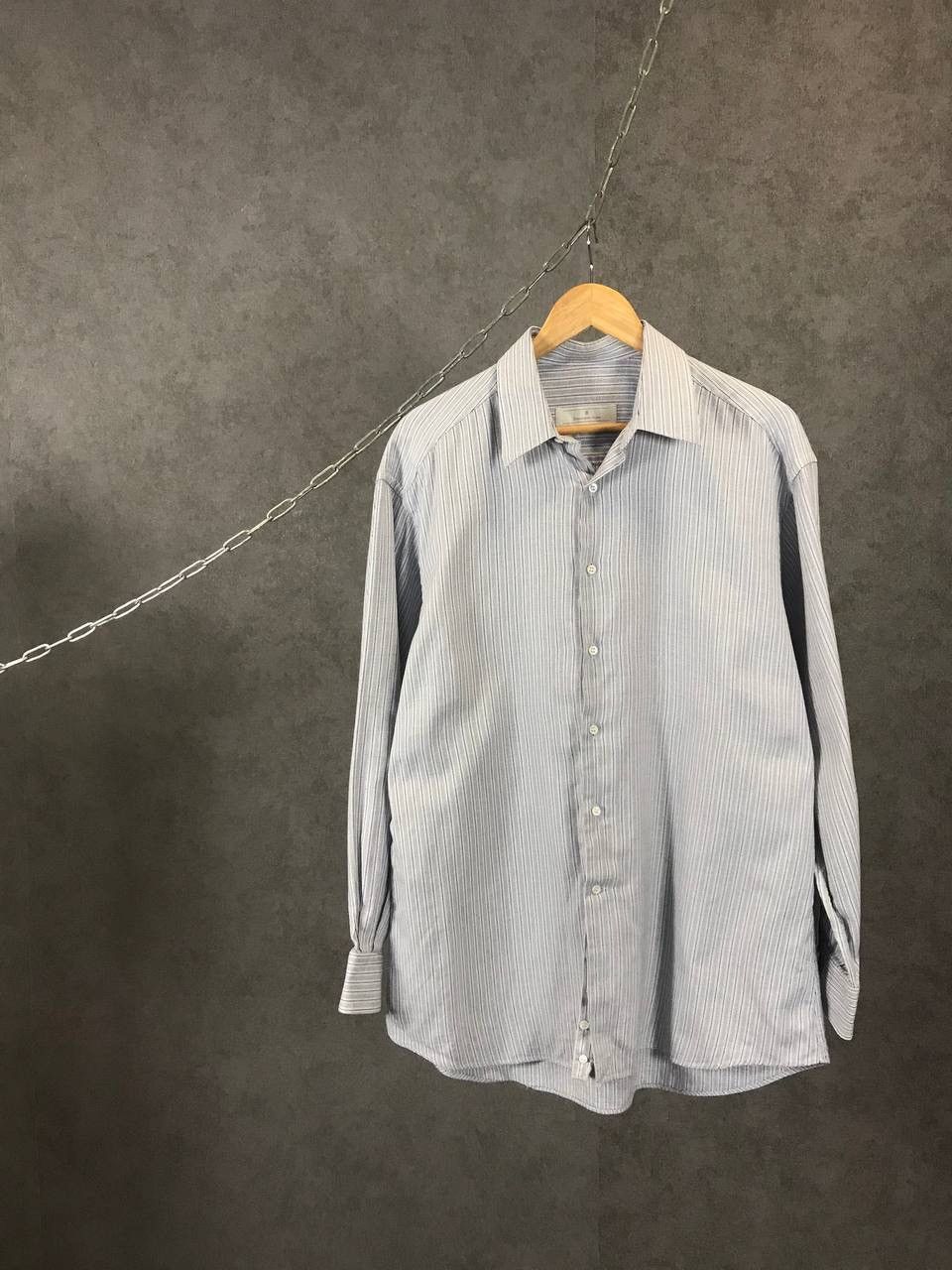 Ermenegildo Zegna Ermenegildo Zegna luxury designer shirt Size US XL / EU 56 / 4 - 1 Thumbnail