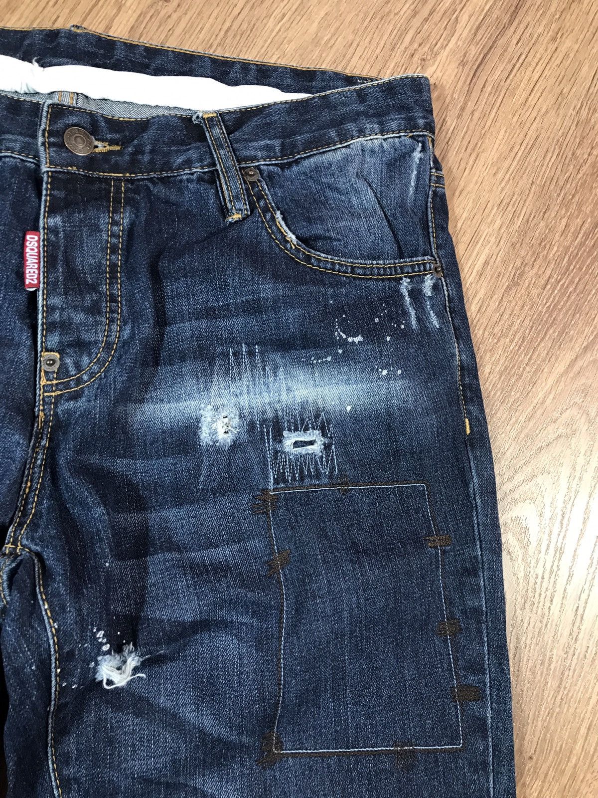 Dsquared2 🇮🇹Dsquared2 Distressed Jeans Made in Italy Size US 34 / EU 50 - 5 Thumbnail