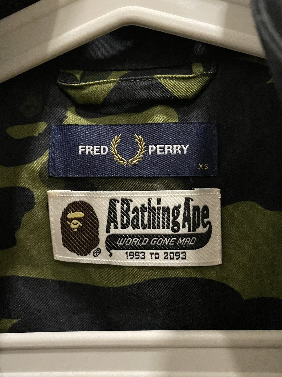 Bape × Fred Perry Bape x Fred Perry Harrington Jacket Size US S / EU 44-46 / 1 - 8 Thumbnail