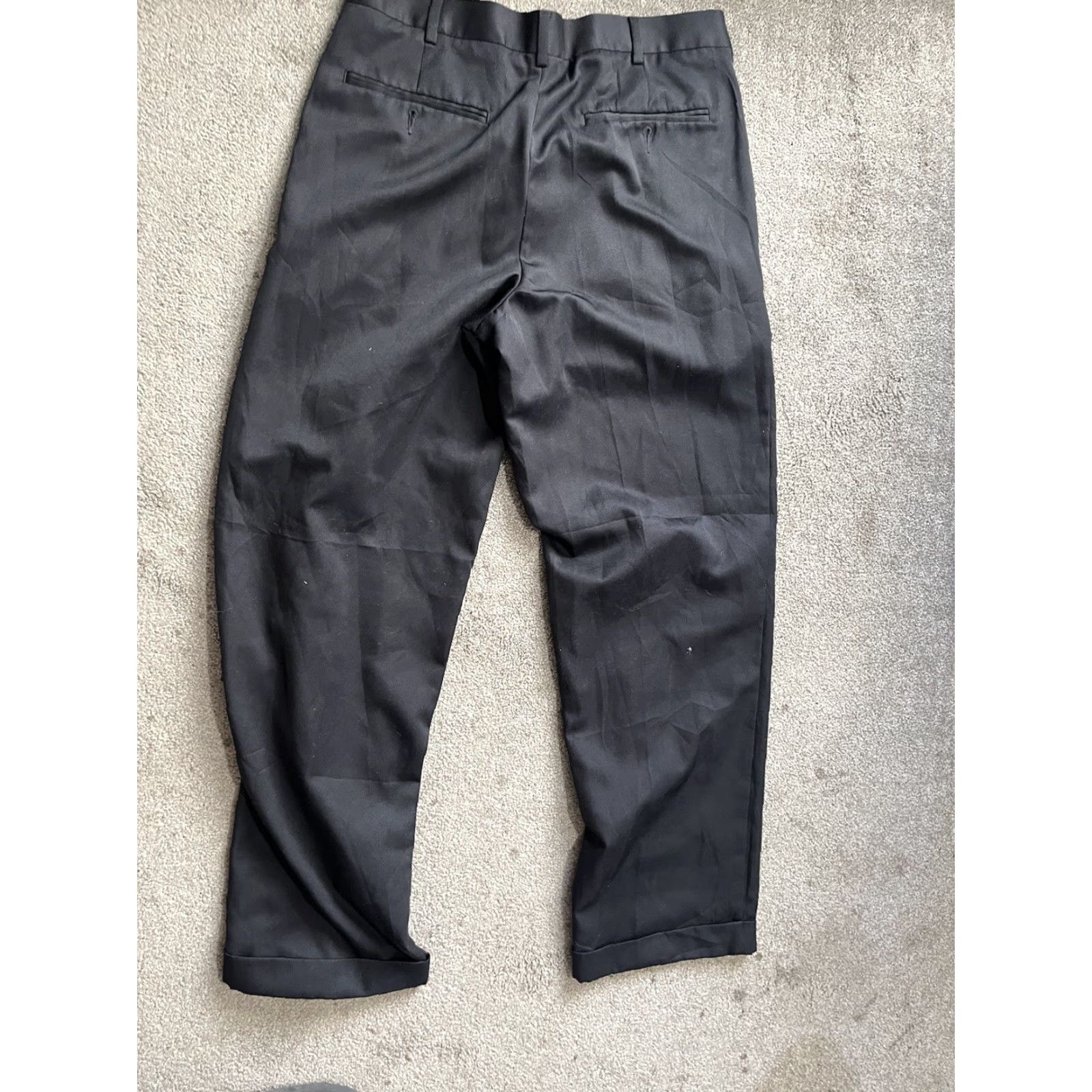 Perry Ellis Perry Ellis America Dress Pants Black Pleated Mens Size 32x32 Pants Shirt? Size US 32 / EU 48 - 3 Thumbnail