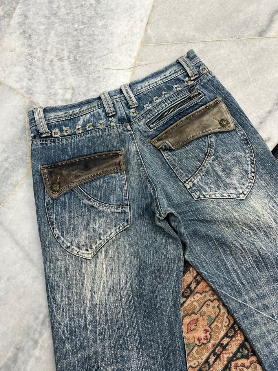Japanese Brand Japanese Brand Trixy Flare Jeans Size US 32 / EU 48 - 11 Thumbnail