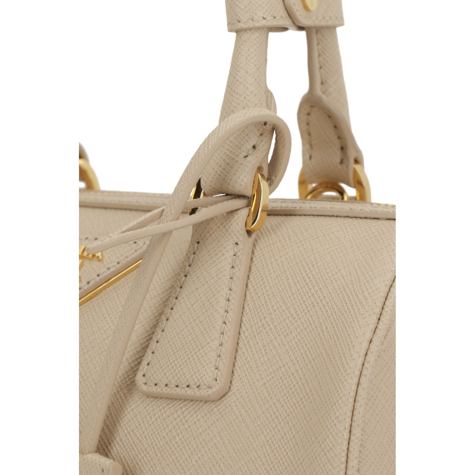 Prada PRADA Bowling Small Travertine Top Handle Bag New & Authenti Size ONE SIZE - 4 Thumbnail