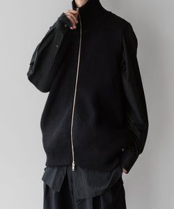 Stein stein - OVERSIZED DRIVERS KNIT ZIP VEST Size US M / EU 48-50 / 2 - 8 Thumbnail
