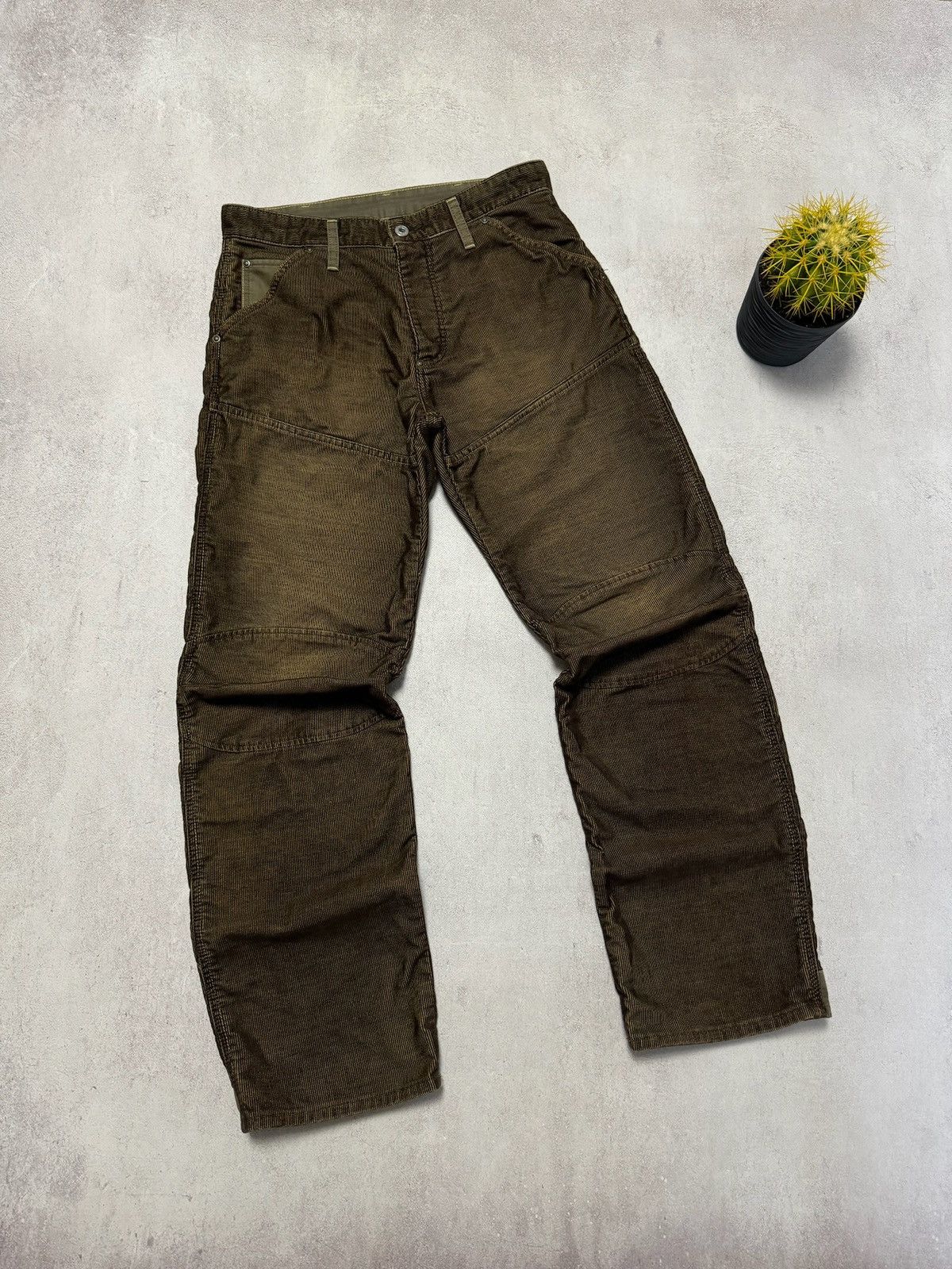 G-Star × If Six Was Nine × Japanese Brand Vintage G Star Raw Denim Pants Brown Baggy Y2K 90s Japanese Size US 30 / EU 46 - 6 Thumbnail