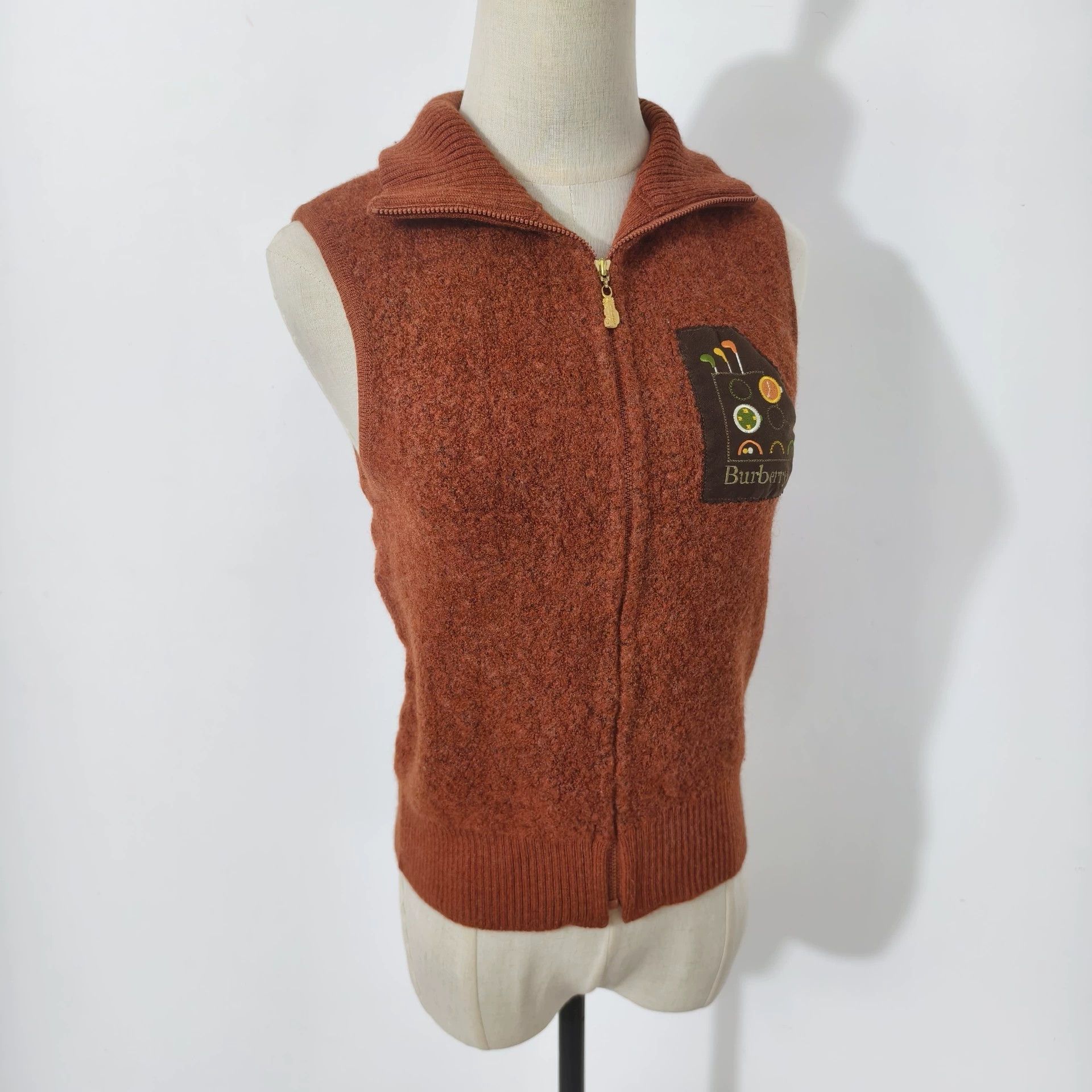 Burberry Vintage Burberry Brown Vest - dmc Size US M / EU 48-50 / 2 - 1 Thumbnail