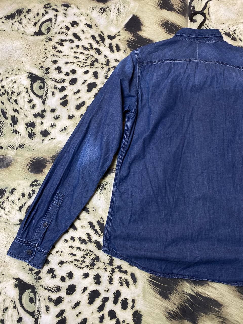 Diesel Diesel Dark Denim Long Sleeve button up. Used Size US L / EU 52-54 / 3 - 15 Thumbnail