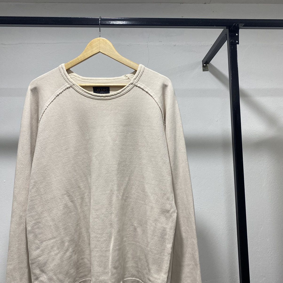 Beams Plus Sick☠️ Beams Japan Heavyweight Knit Sweater Vintage 90s Size US L / EU 52-54 / 3 - 2 Thumbnail