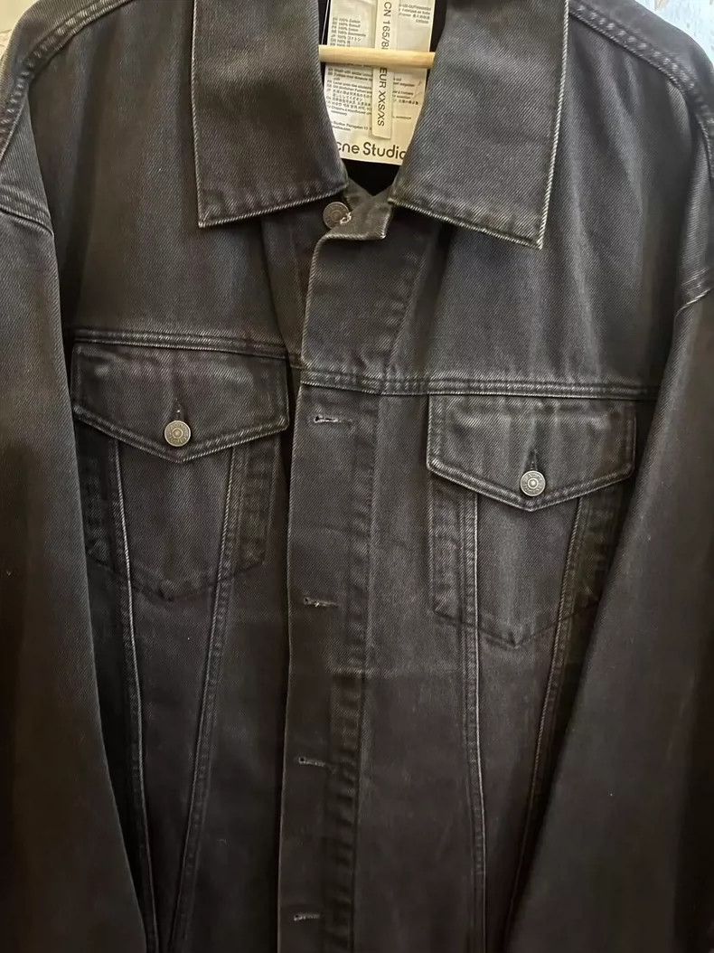 Acne Studios acne studios Washed black denim jacket Size US XS / EU 42 / 0 - 2 Thumbnail