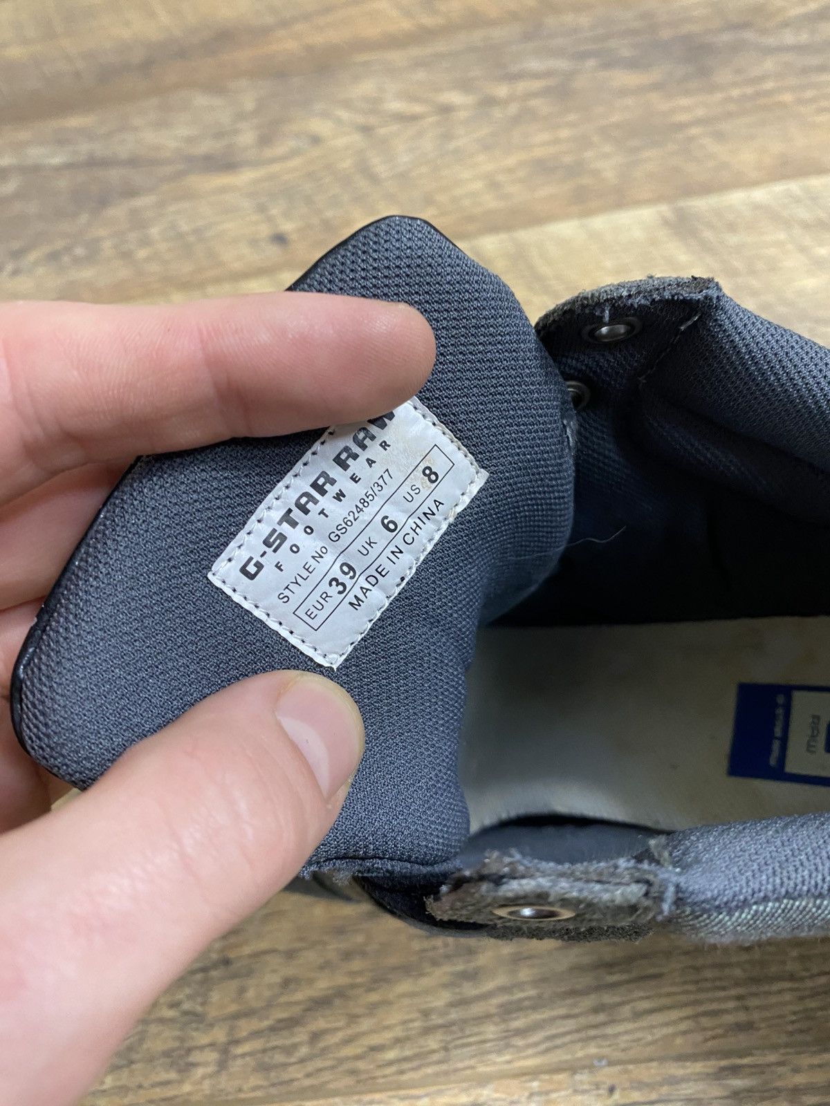 G-Star RARE Y2K 2000s G-Star RAW Hidden Wedge Sneakers High top Size US 9 / IT 39 - 8 Thumbnail
