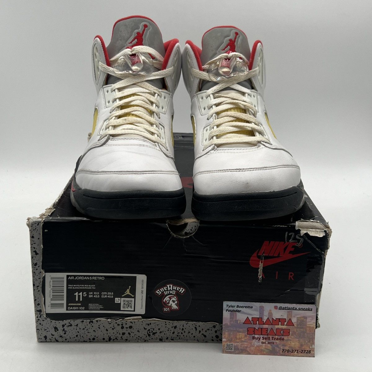 Jordan Brand Air Jordan 5 fire red Size US 11.5 / EU 44-45 - 2 Thumbnail