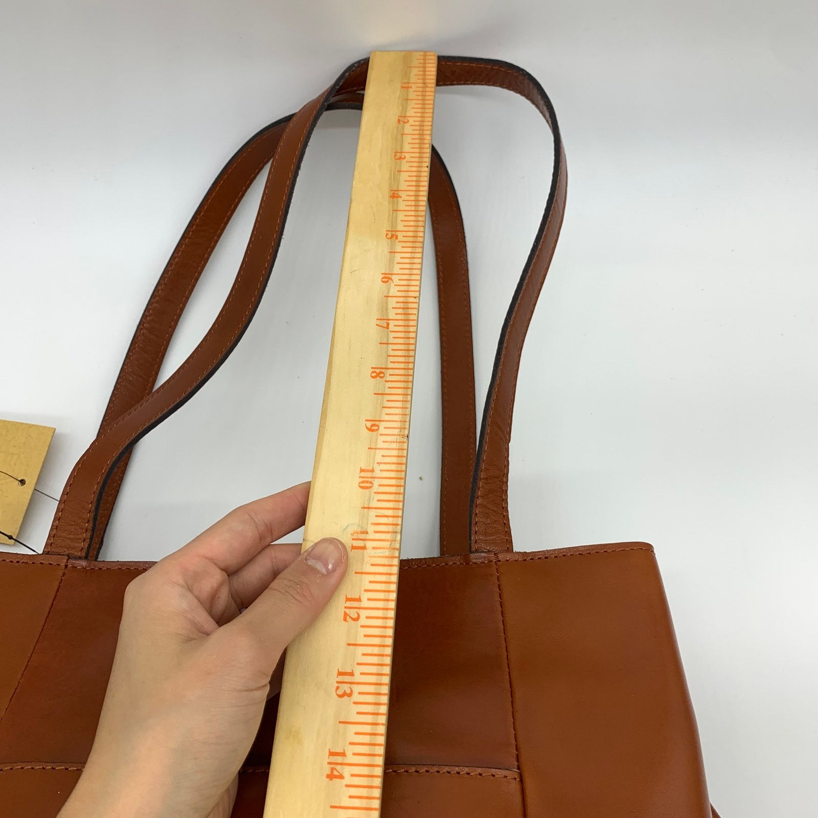 Other Patricia Nash Everton Slouchy Tote Cinnamon Brown Leather Size ONE SIZE - 5 Thumbnail
