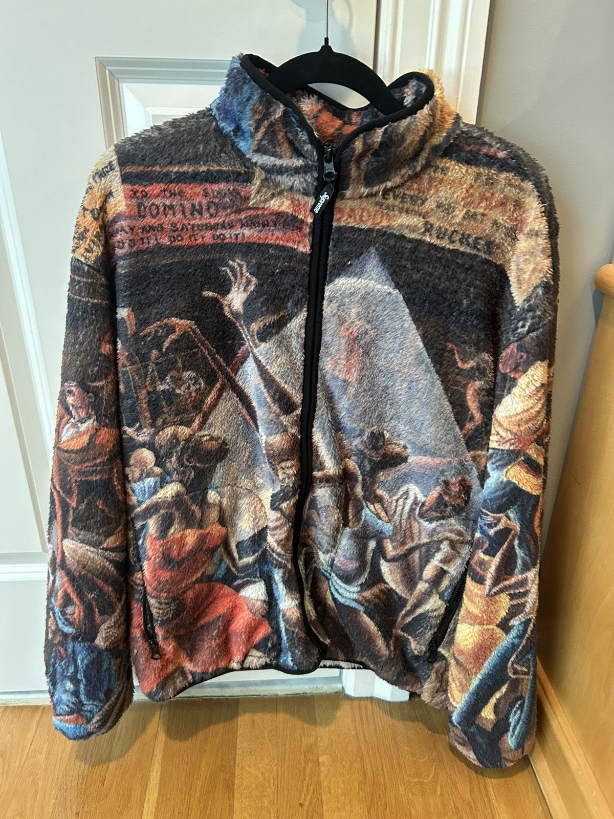 Supreme Supreme 25SS x Ernie Barnes Multicolor Fleece Jacket Size L Size US L / EU 52-54 / 3 - 1 Thumbnail