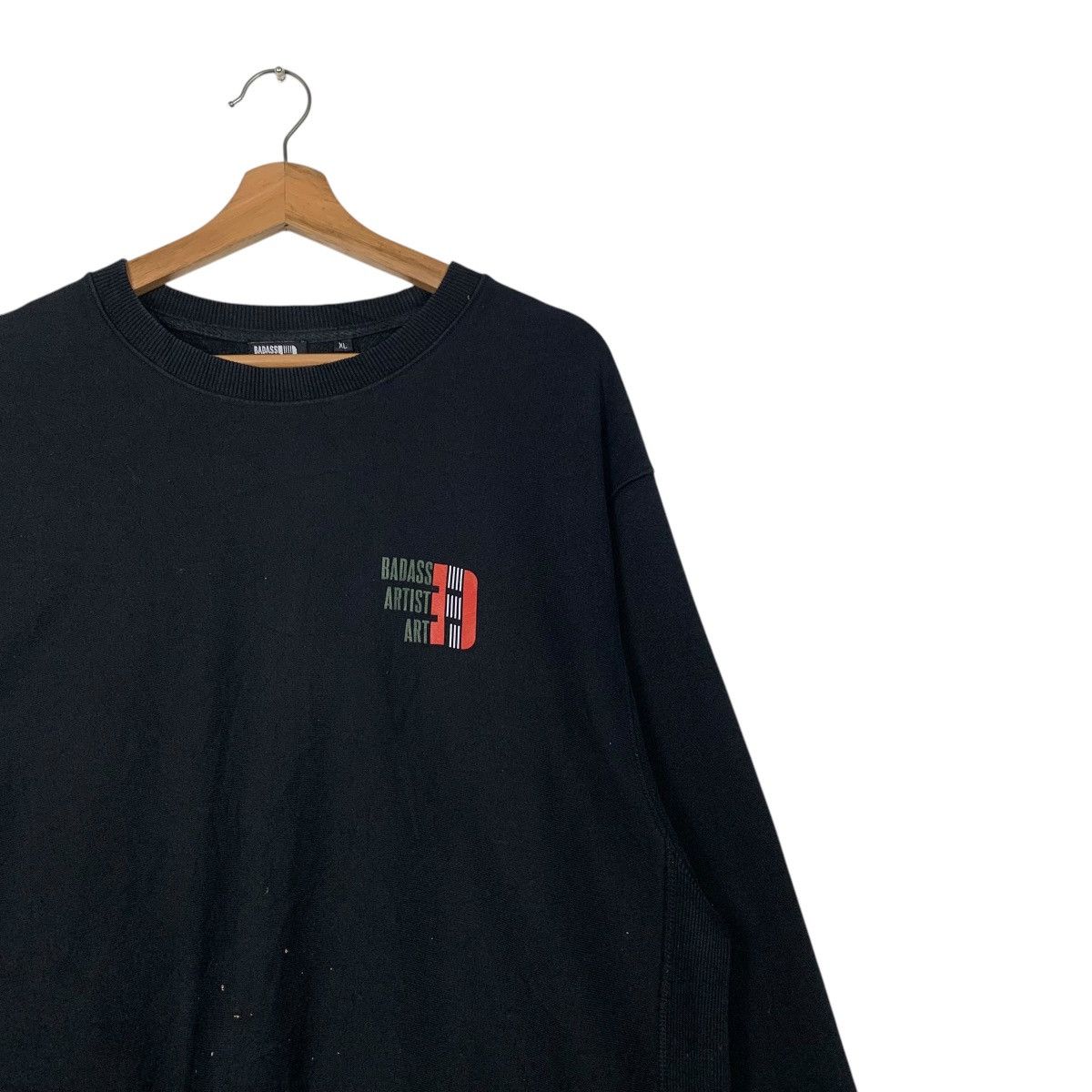 Japanese Brand BADASS ARTIST ART Peace Love Freedom Sweatshirt #2424-C108 Size US XL / EU 56 / 4 - 7 Thumbnail