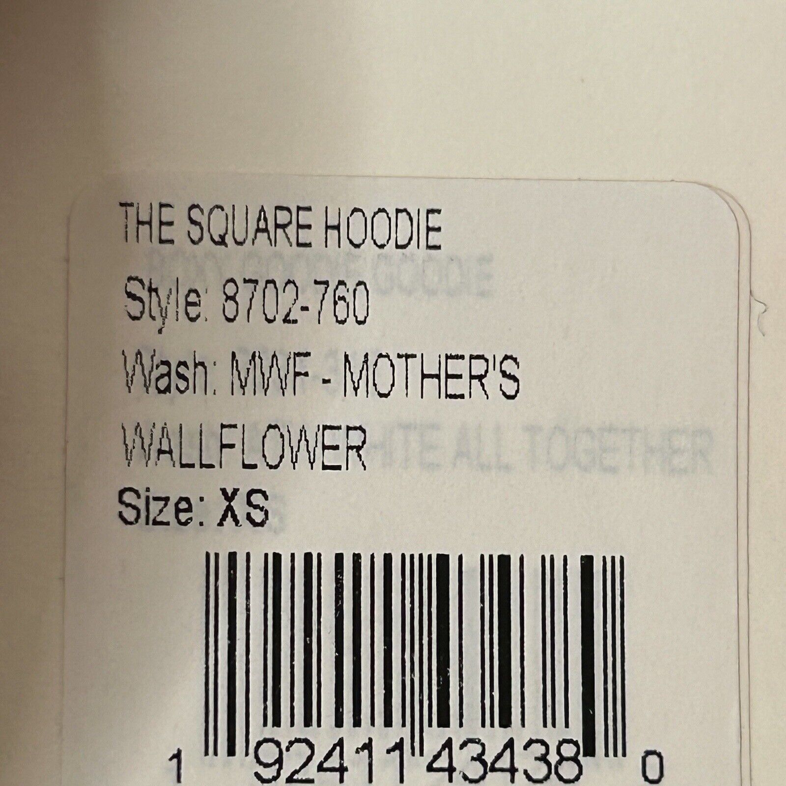 MOTHER MOTHER Hooded Sweatshirt XS Hoodie Burgundy /Blue Flowers Size XS / US 0-2 / IT 36-38 - 4 Thumbnail