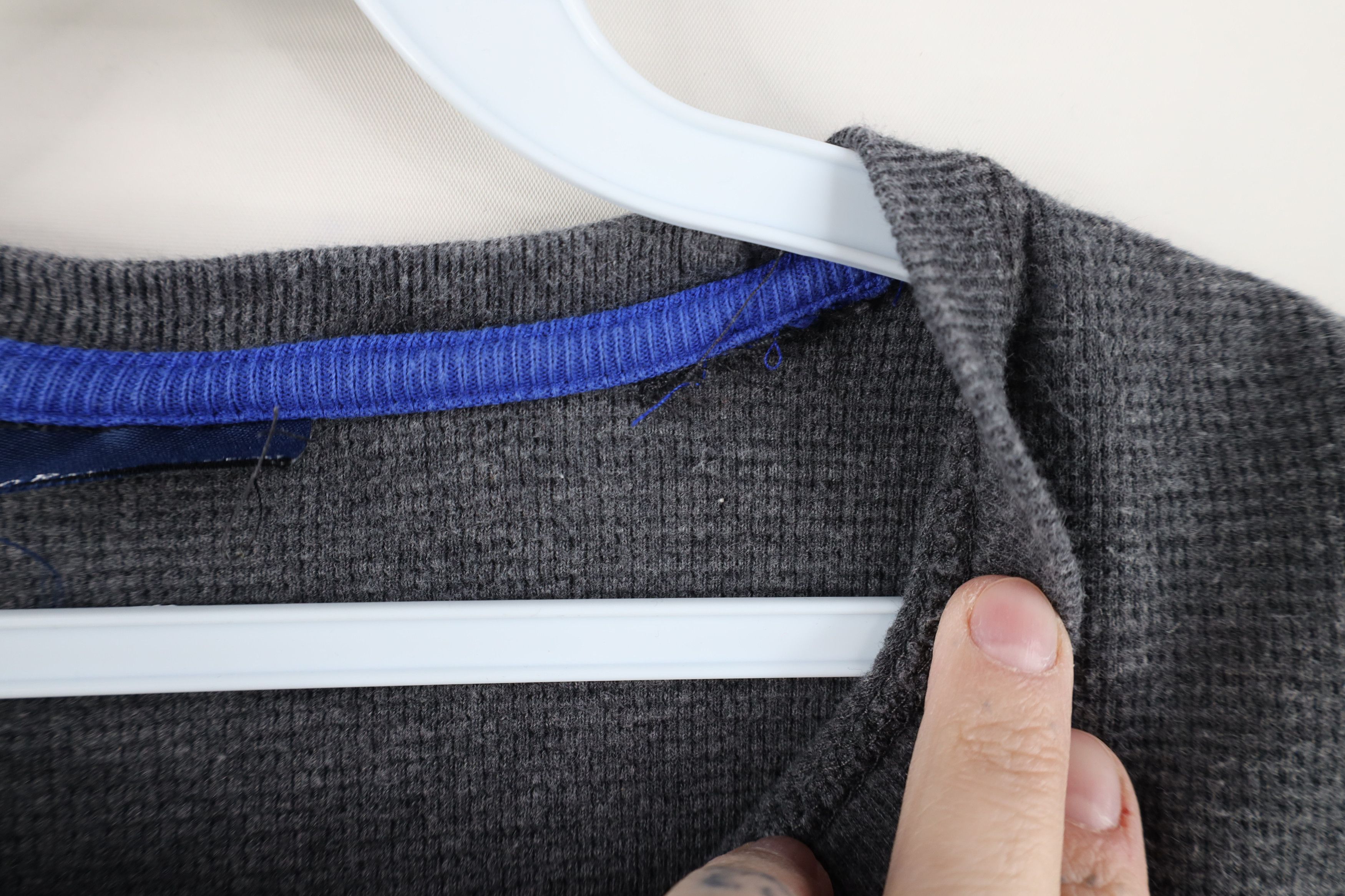 Ralph Lauren Vintage Y2K Ralph Lauren Waffle Knit Long Sleeve T-Shirt Size US M / EU 48-50 / 2 - 6 Thumbnail