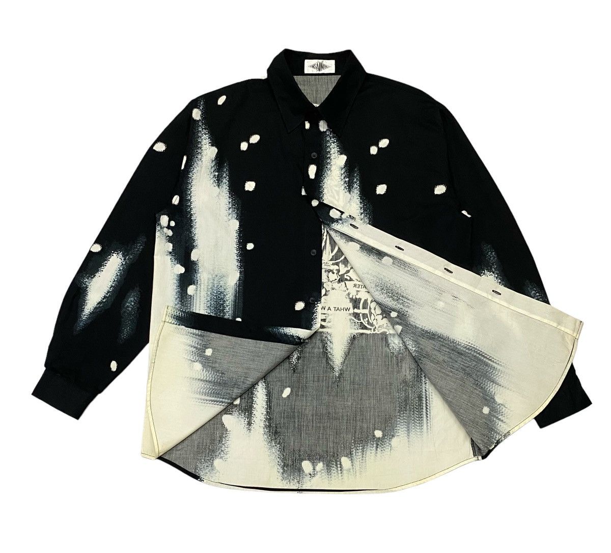 Kansai Yamamoto Rare🔥Kansai Impac Art Long Sleeve Shirts Button Ups Size US L / EU 52-54 / 3 - 23 Thumbnail